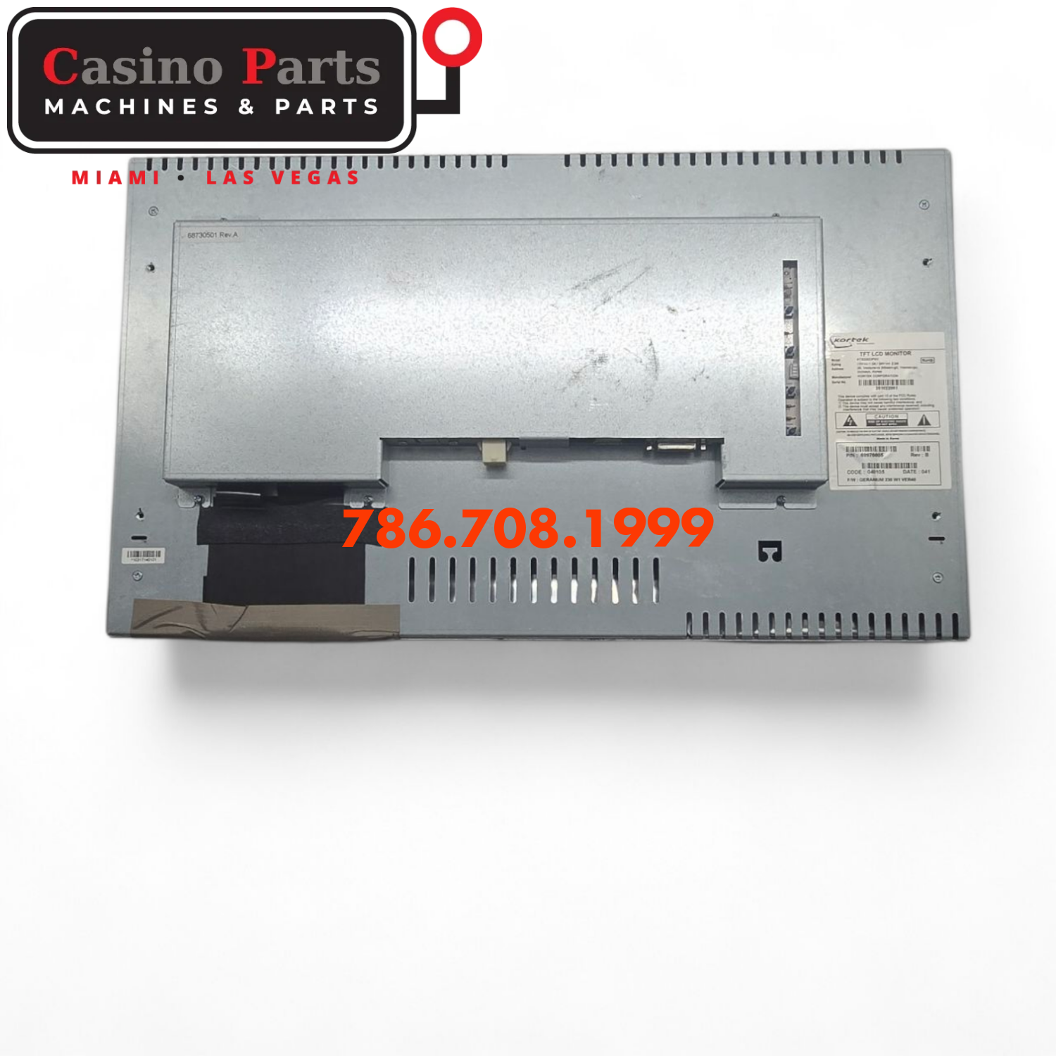 Used IGT Crystal Dual 23’’ Monitor with touch Monitors