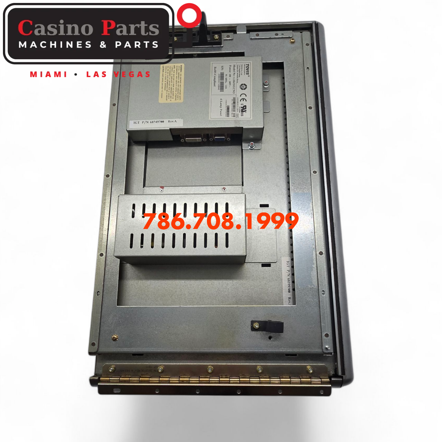 Used IGT G20 Upright Top Box Monitor Monitors