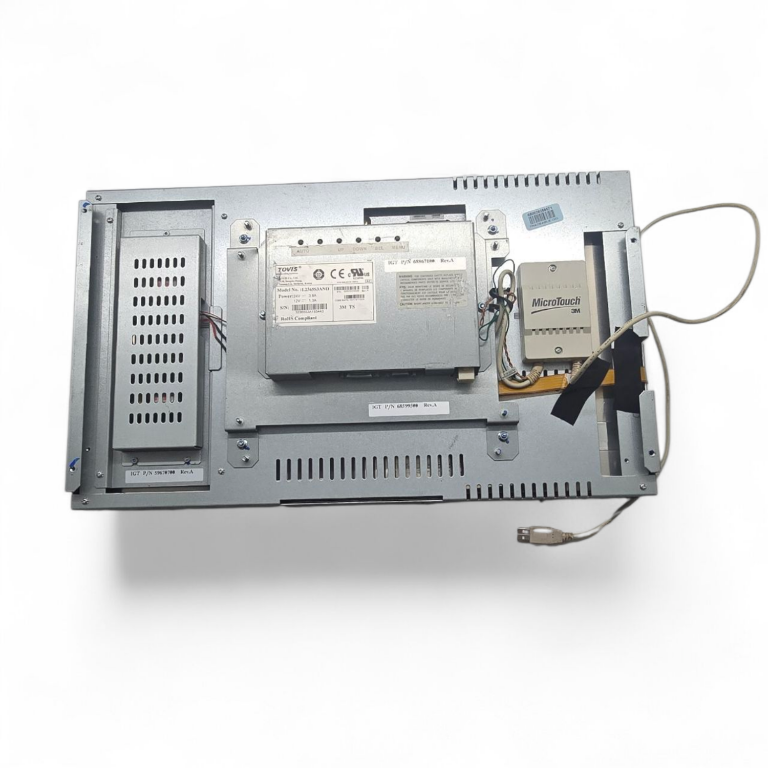 Used IGT G23 Main Monitor with touch Monitors