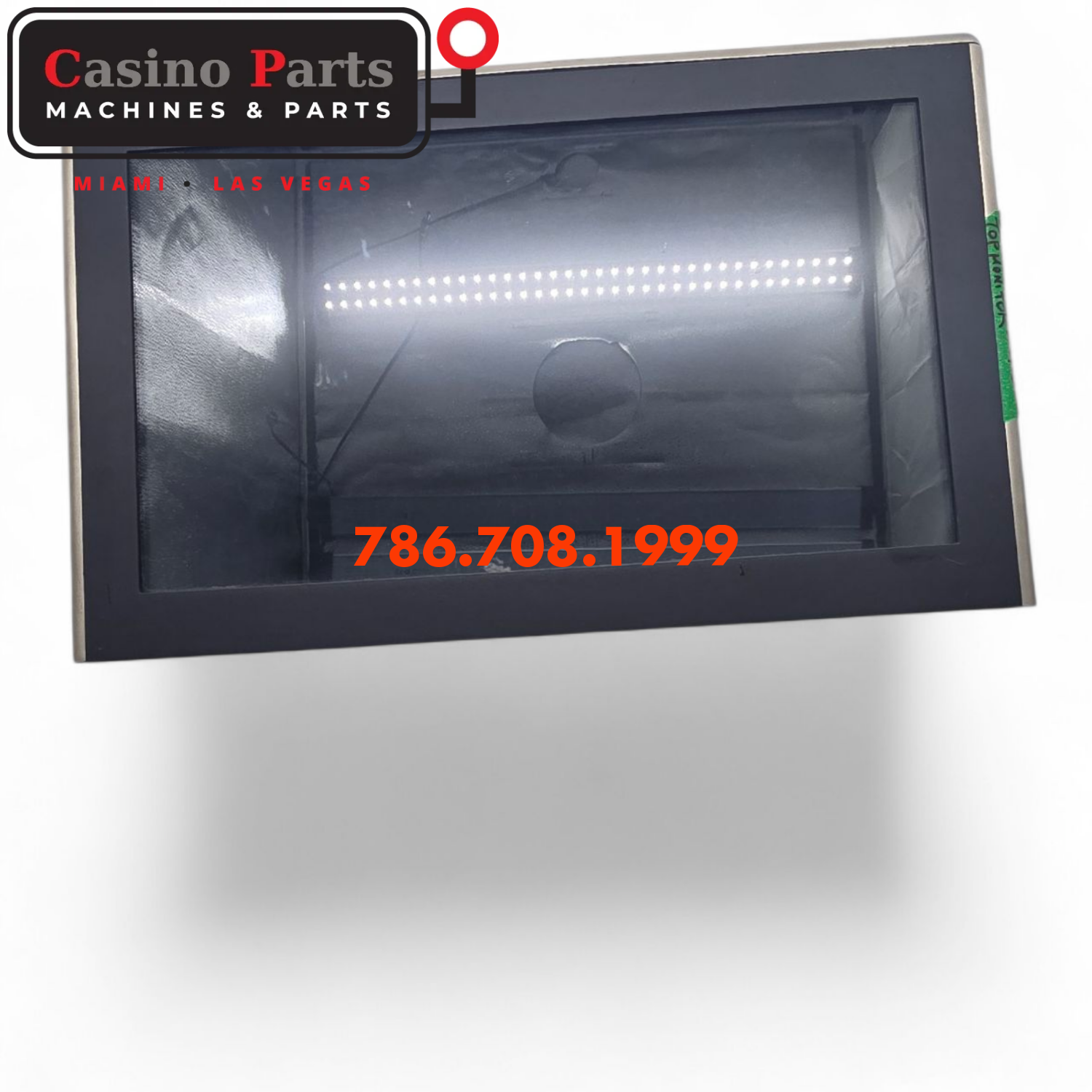 Used IGT G23 Top Monitor with carriage. Monitors