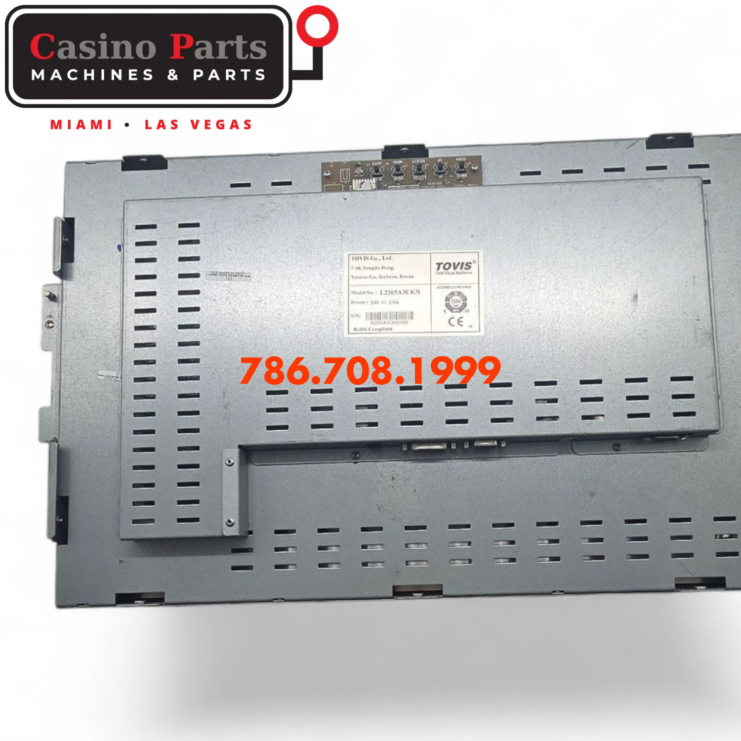 Used Konami Monument Tovis 22’’ Monitors