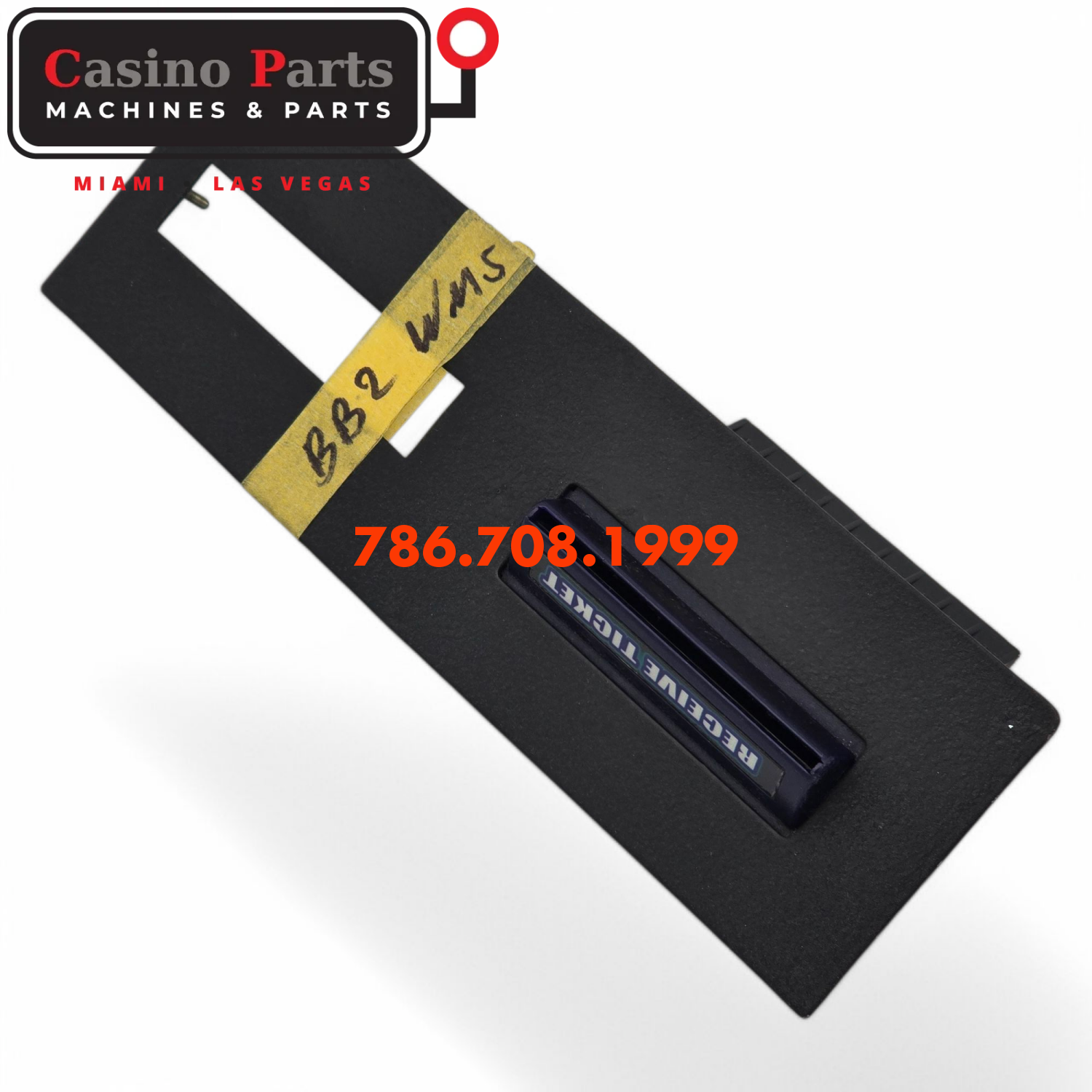 WMS BB2 BB2E Ticket Printer Bezel with metal Plate Bezels-Ticket Printer