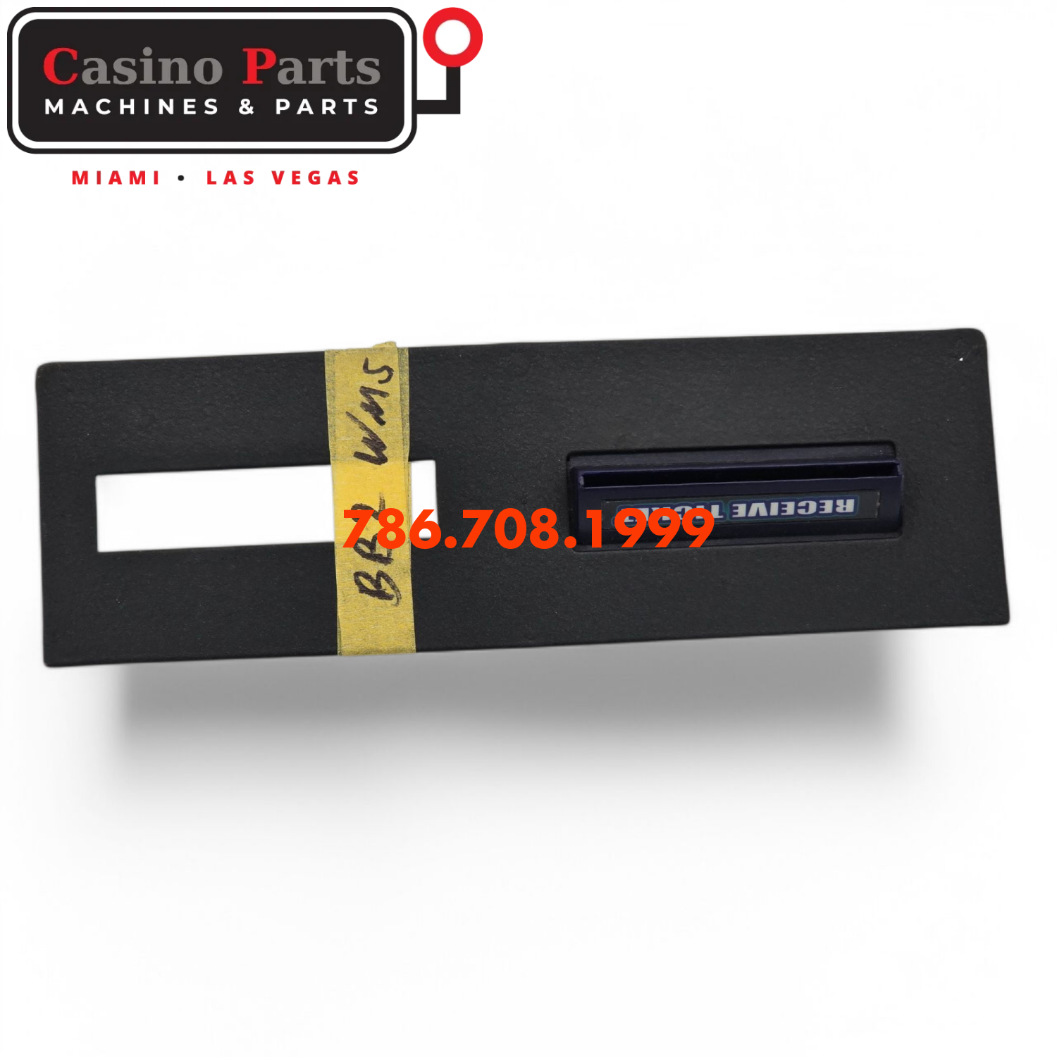 WMS BB2 BB2E Ticket Printer Bezel with metal Plate Bezels-Ticket Printer