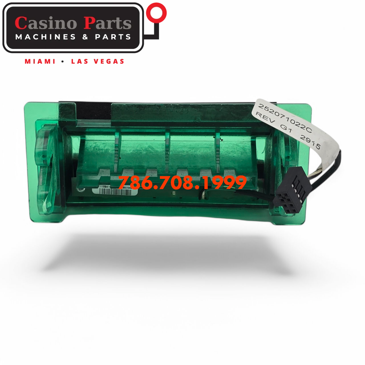 Wms BB 2 MEI Bill Validator Bezel for MEI SC 66 and SCN 66