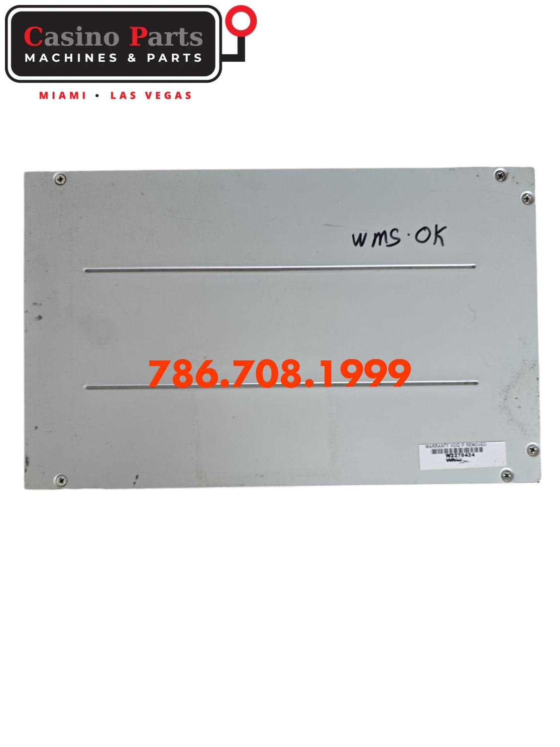 Wms Bb2 Power Supply Setec Uni750 750W Supplies