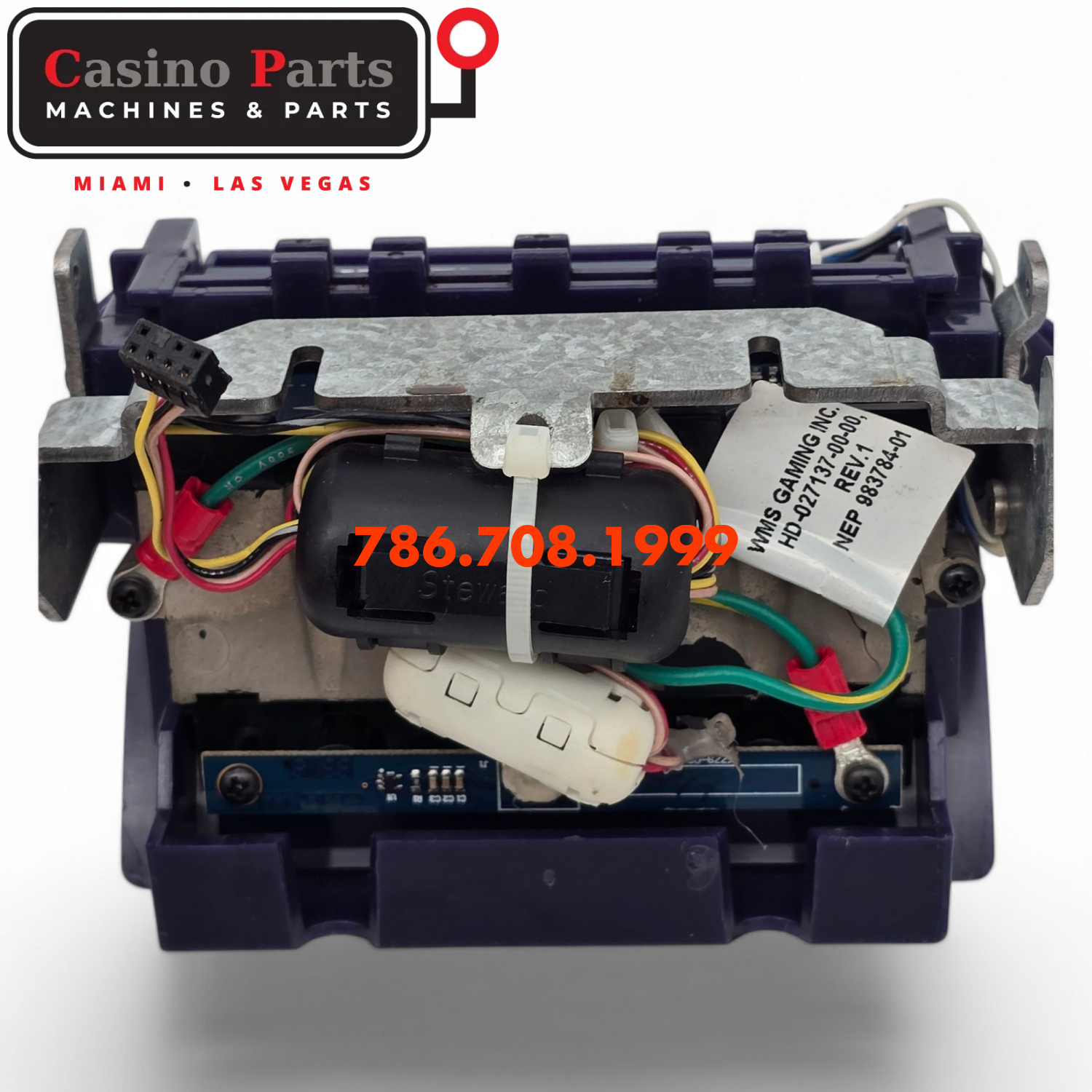 20 WMS Door Bezel JCM UBA / IVIZION Bezels-Door