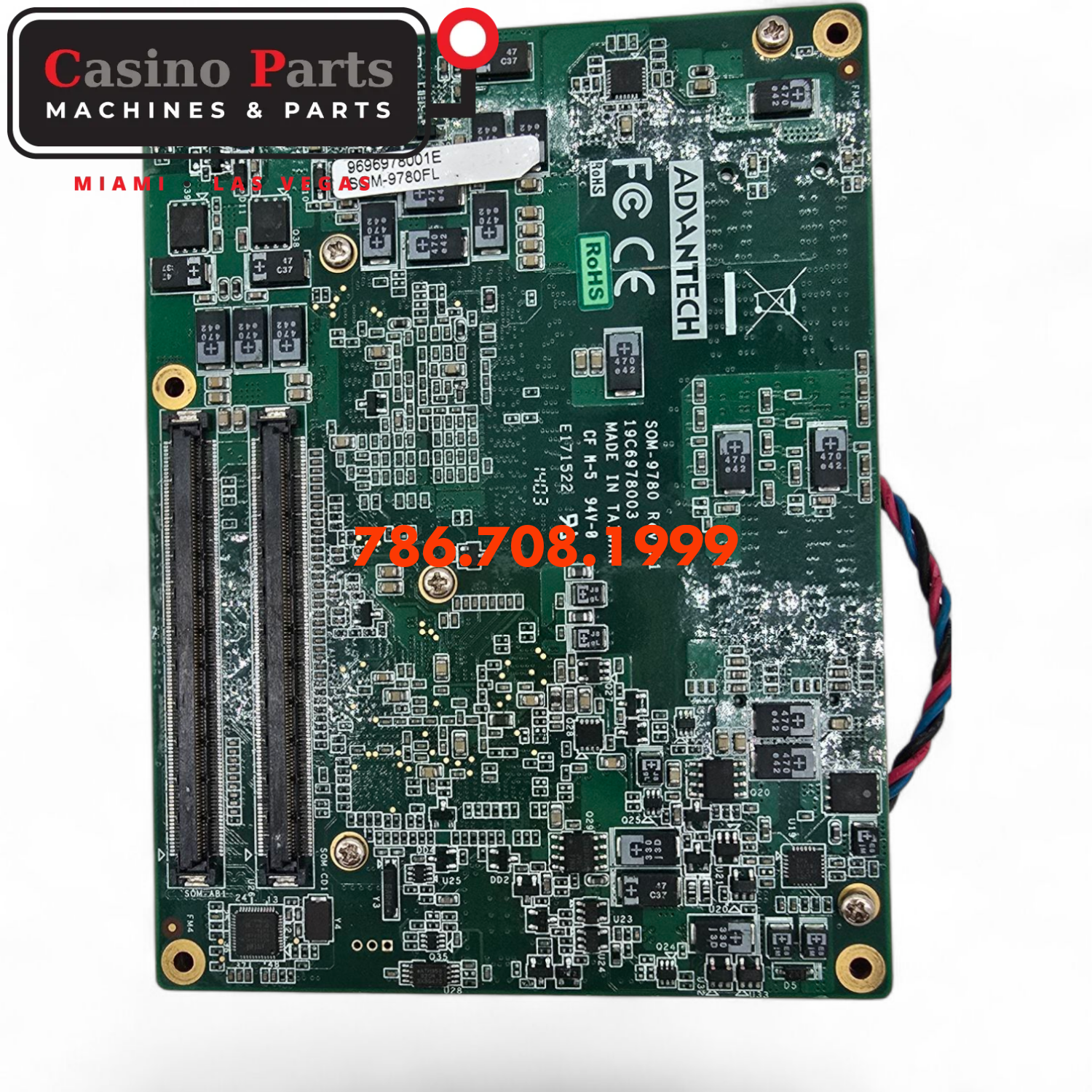 Advantage control motherboard model 9780 With Fan Board