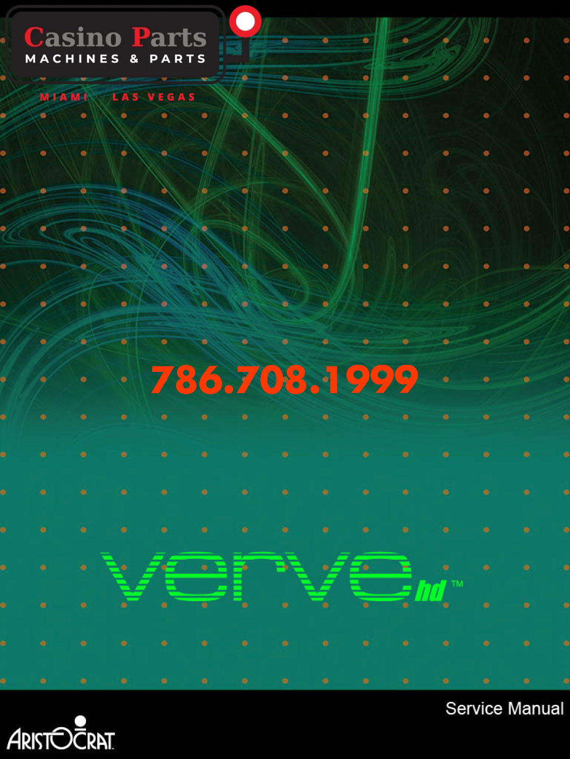 Aristocrat Verve Service Manual Manuals (Digital Download)