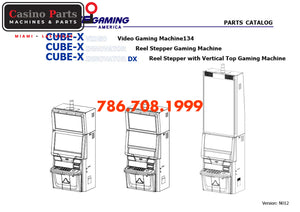 Aruze Cube-X Parts Catalog