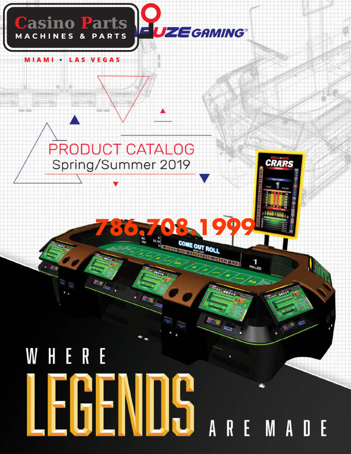 Aruze Gaming Product Catalog 2019 Manuals (Digital Download)