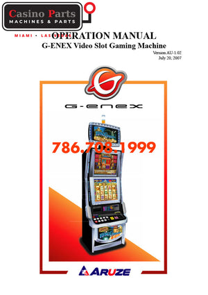 Aruze GENEX Video Operation Manual