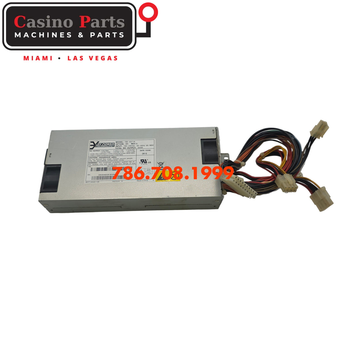 Bally Alpha 1 S9000 Power Supply 3Y Power Technology Power Supplies
