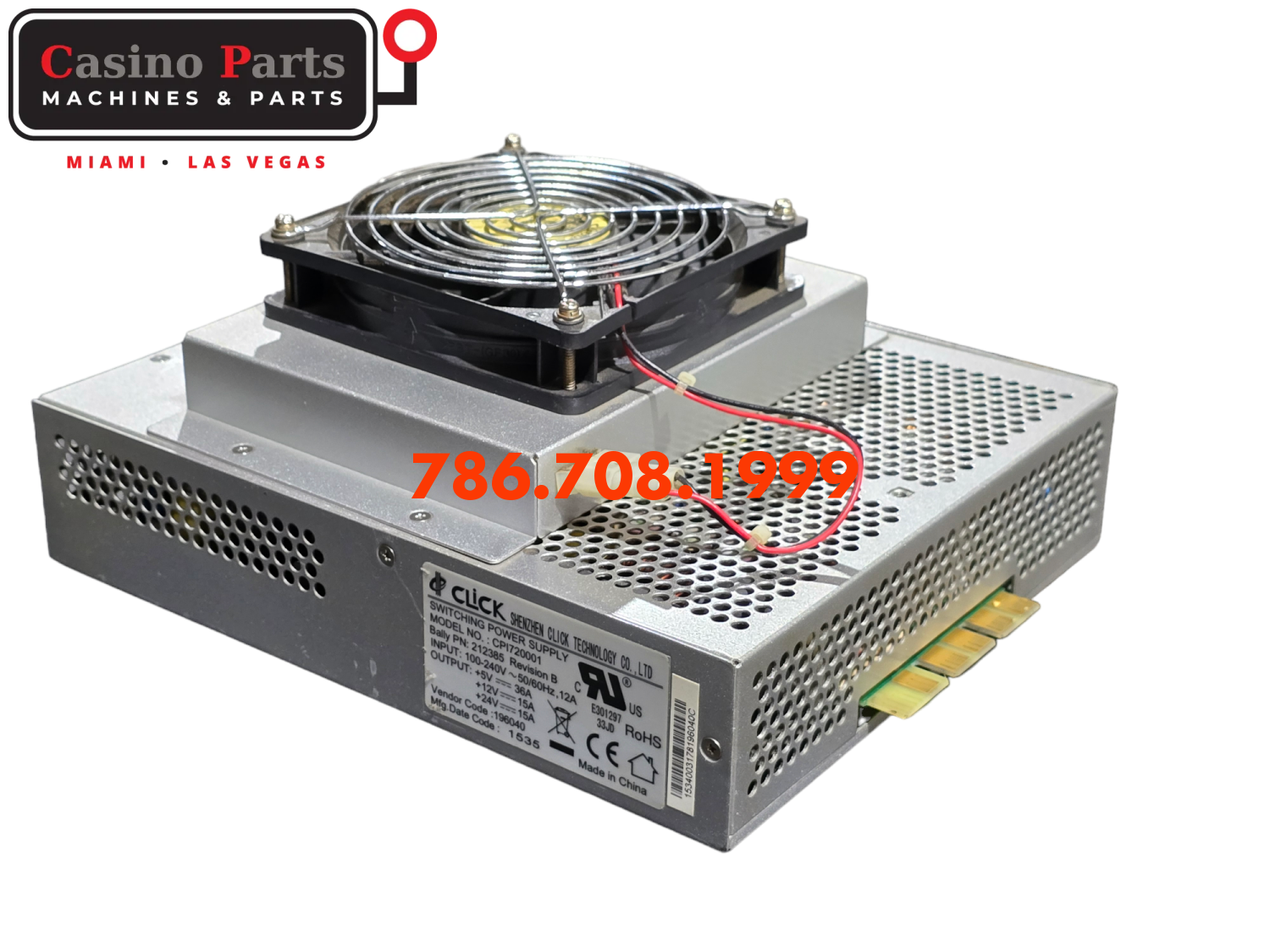 Bally Alpha 2 - Switching Power Supply Supplies