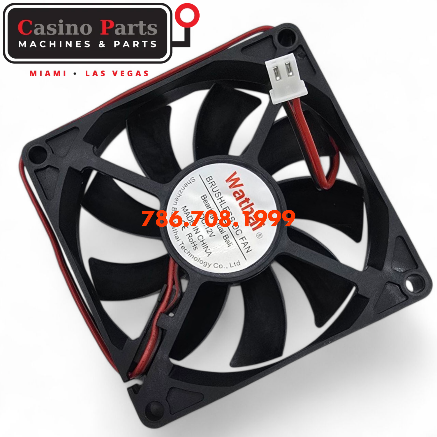 Bruchless DC Fan Bearing Dual Ball DC12V Fan
