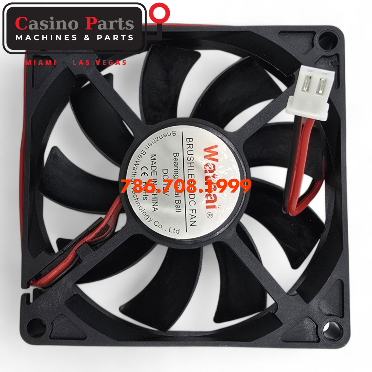 Bruchless DC Fan Bearing Dual Ball DC12V Fan