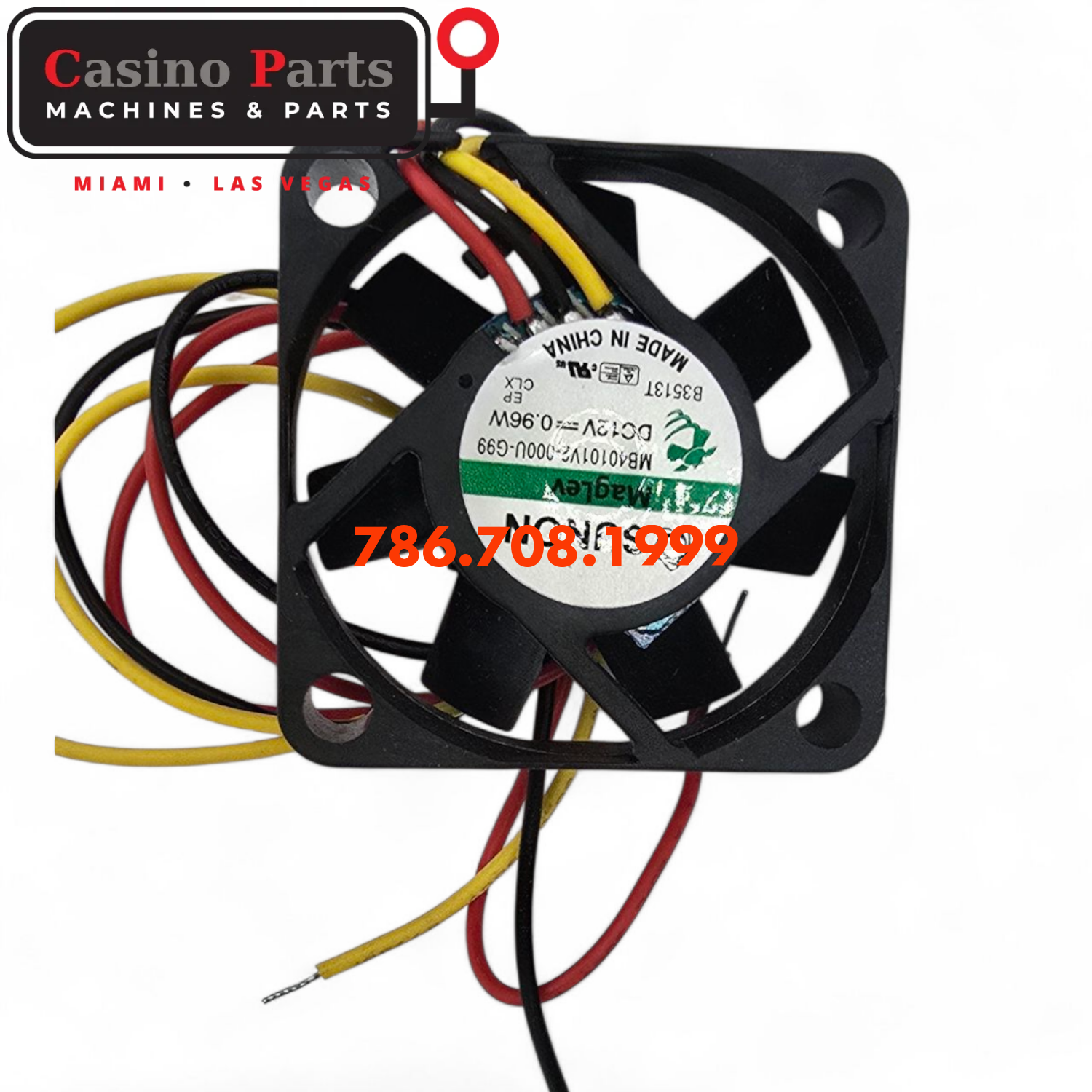 Brushlles Fan DC12V 0.96W Fan