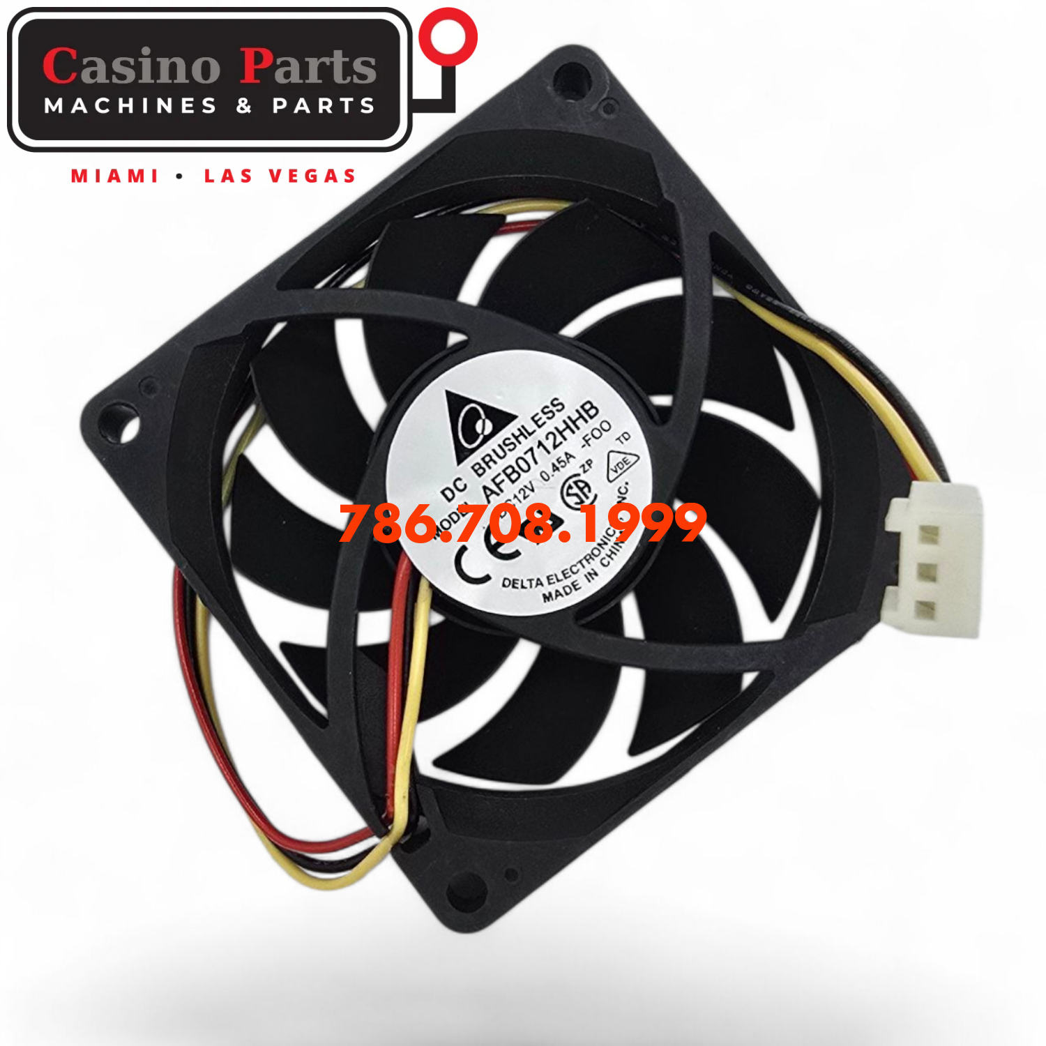 Coolling Brushless Fan DC12V 0.45A Fan