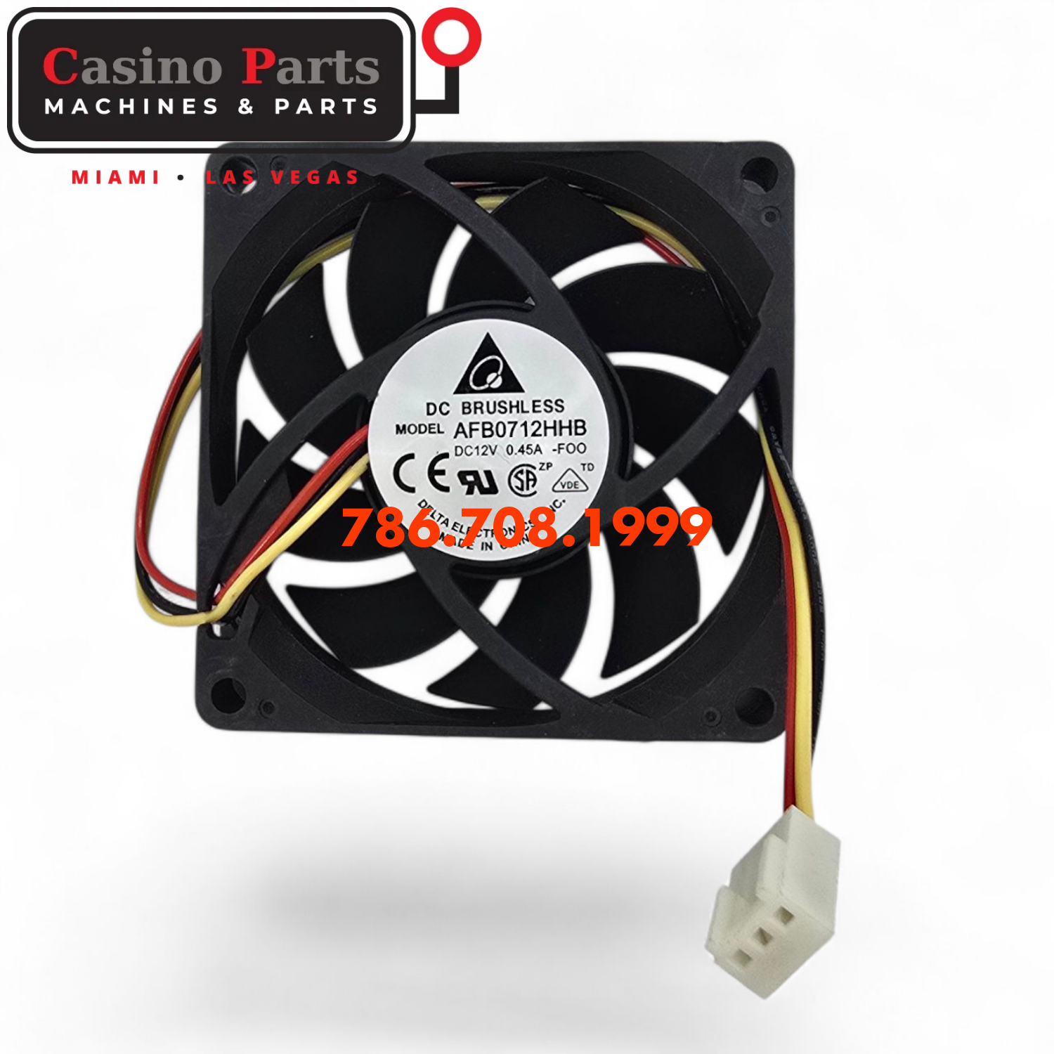 Coolling Brushless Fan DC12V 0.45A Fan