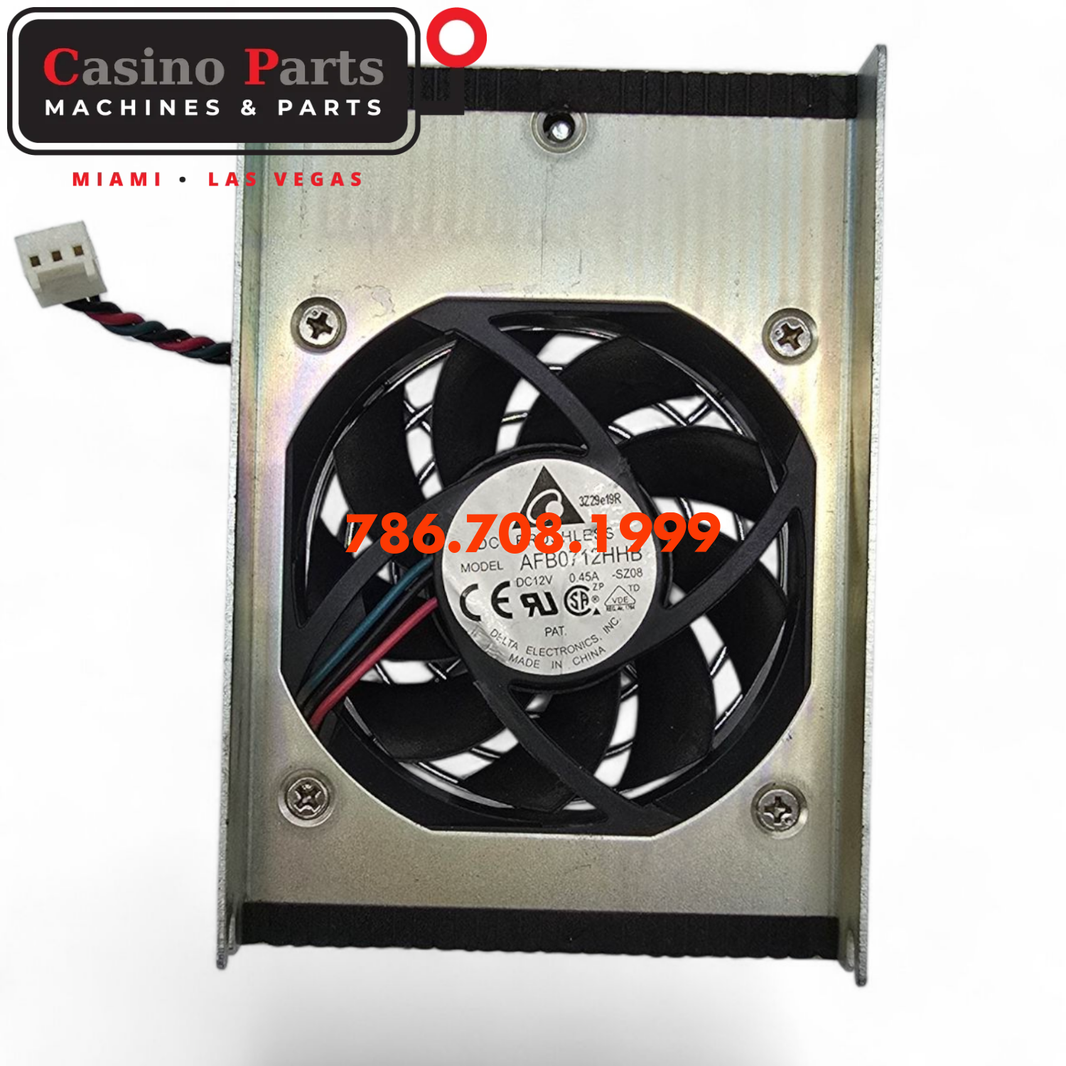 Cooling fan Brushlees DC12V 0.45A Fan