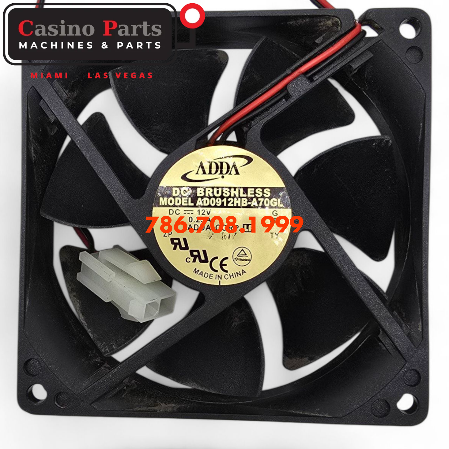 Cooling Fan Brushless DC12V 0.25A Fan