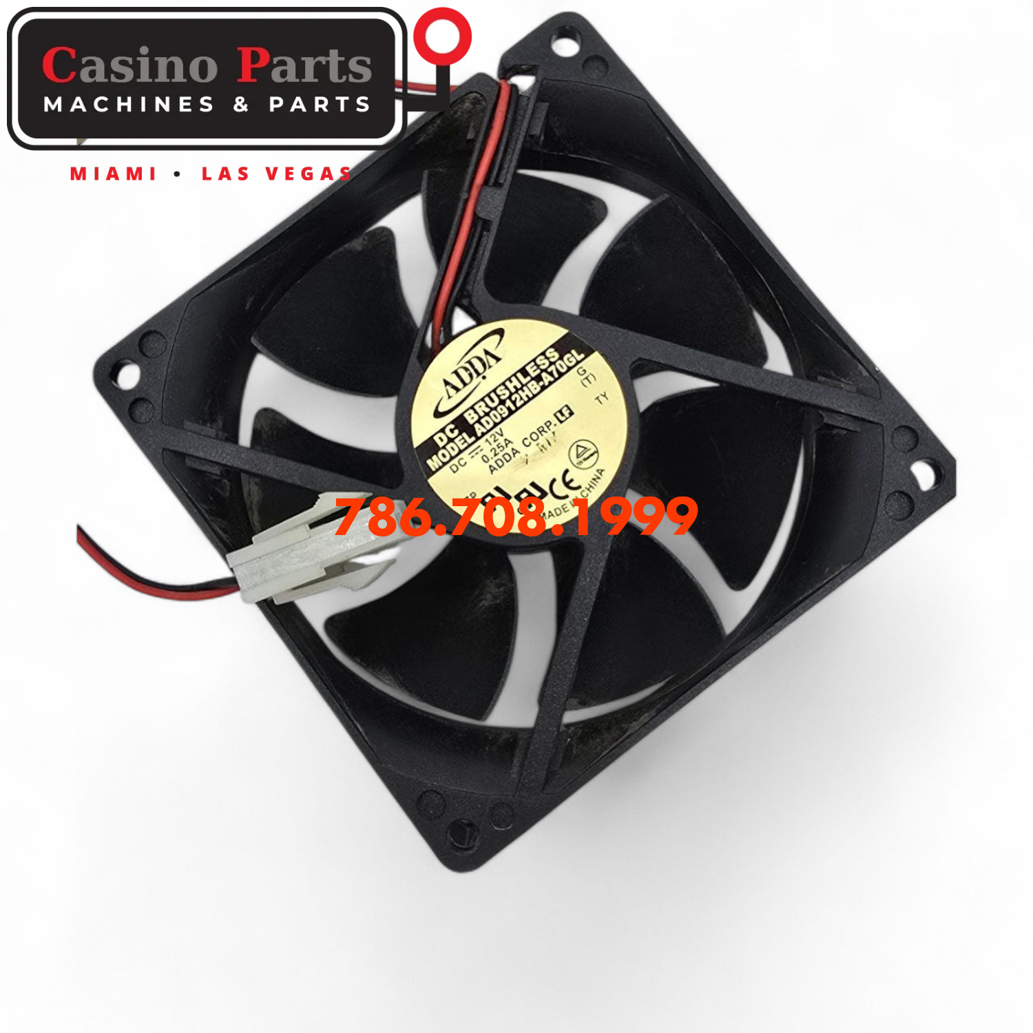 Cooling Fan Brushless DC12V 0.25A Fan