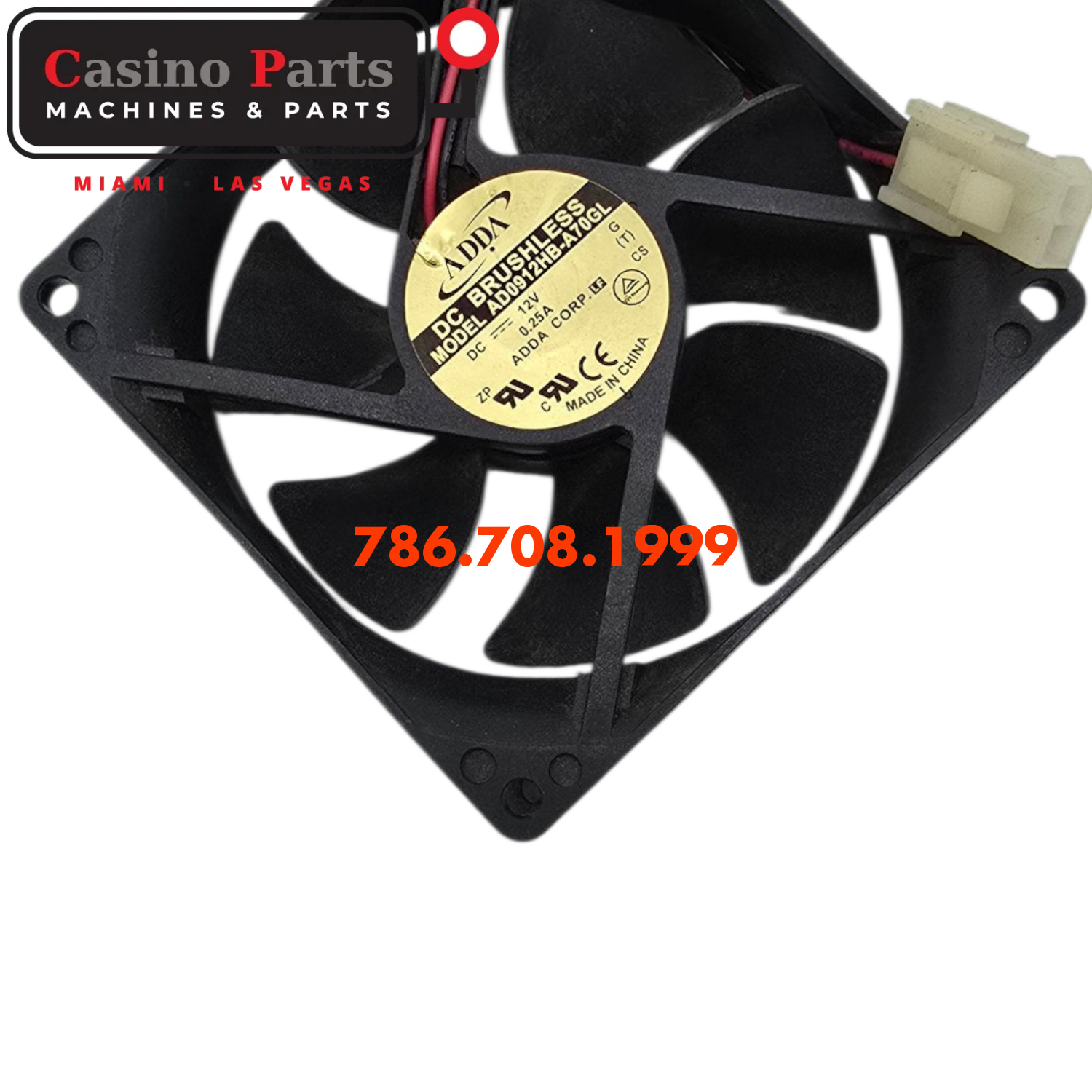 Cooling Fan Brushless DC12V 0.25A Fan