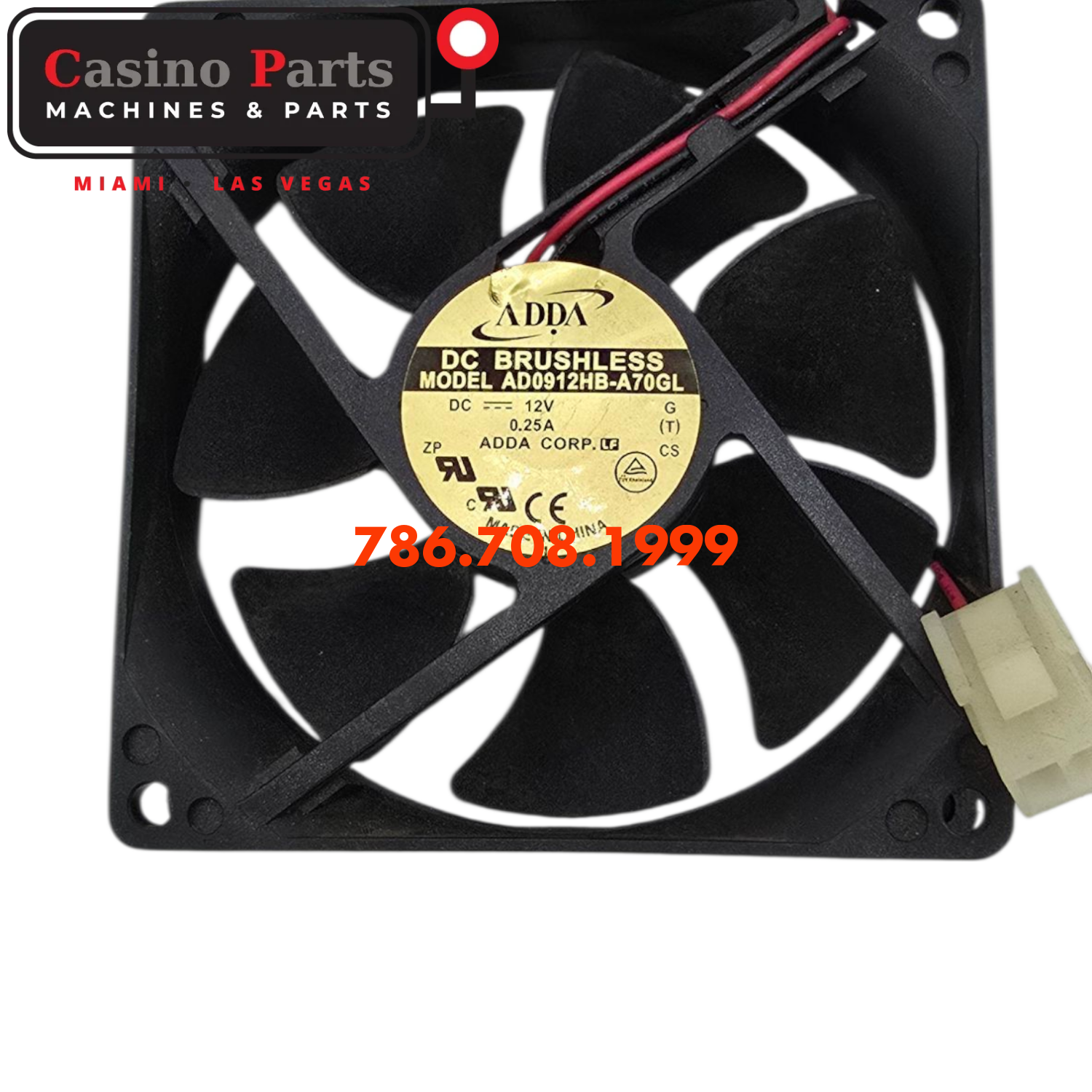Cooling Fan Brushless DC12V 0.25A Fan