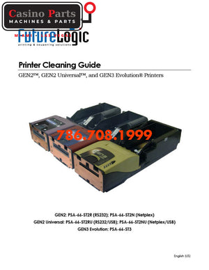 FutureLogic Printer Cleaning Guide GEN2 and GEN3
