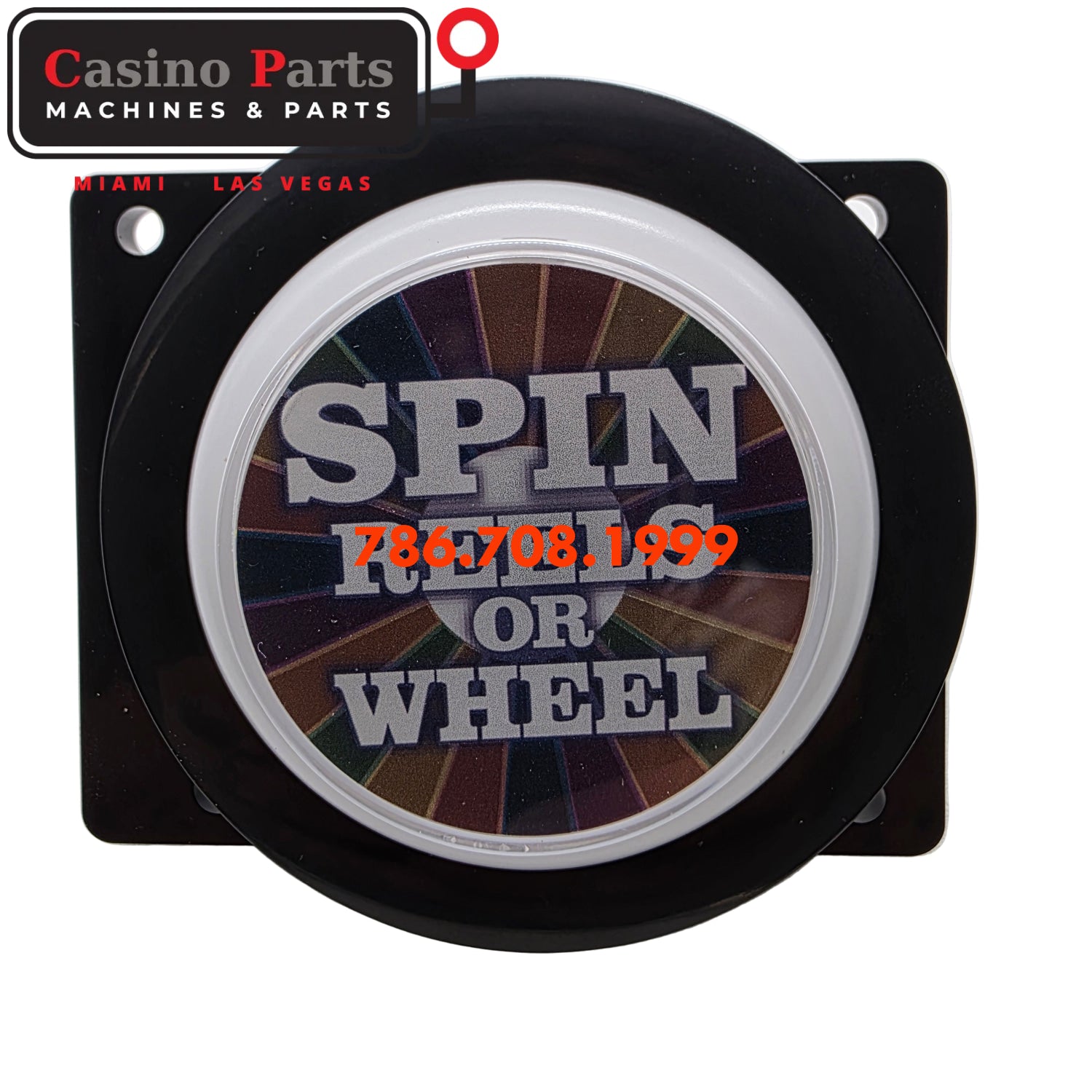 IGT Crystal Button SPIN reels with Led Button