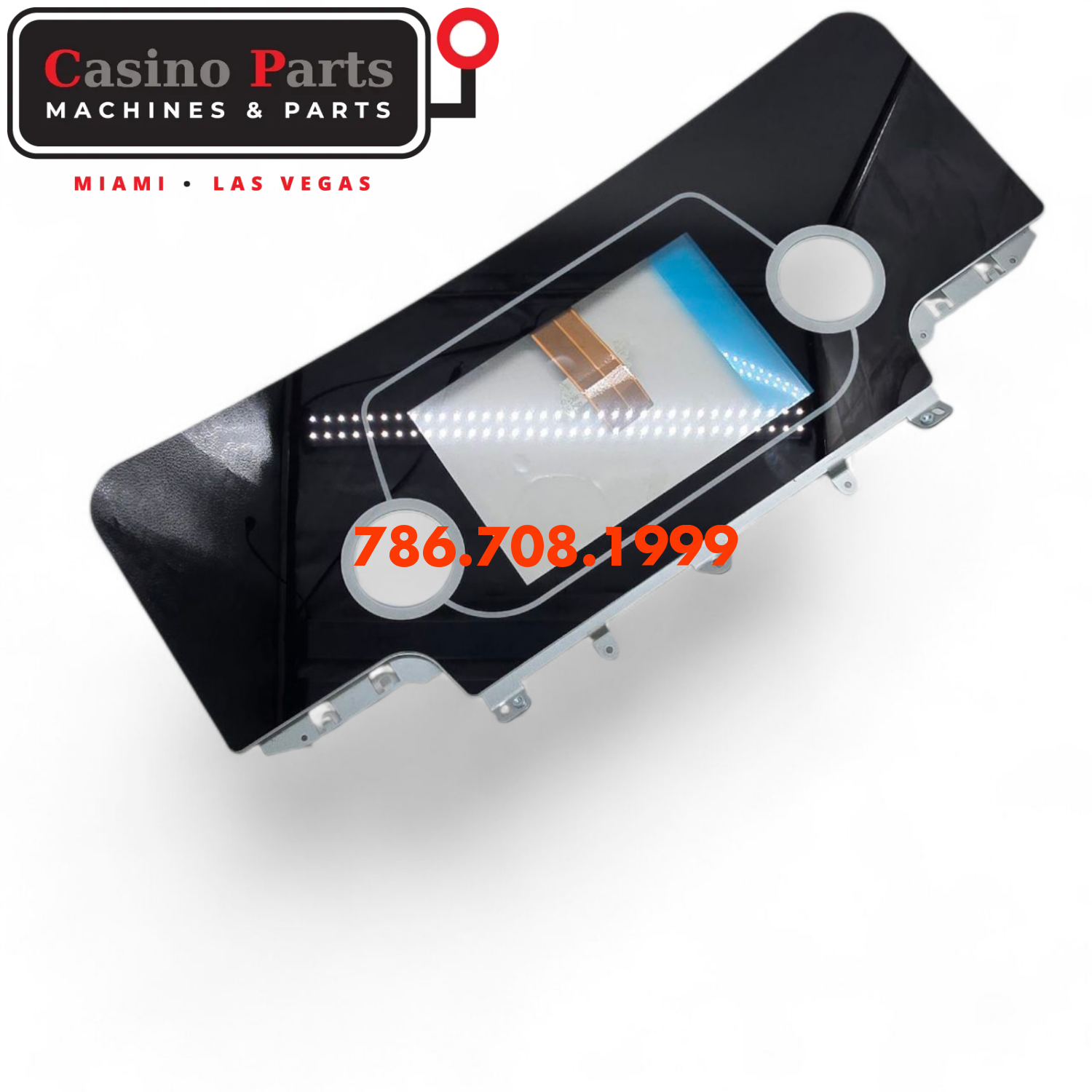 IGT Crystal Core Dual Touch sensor IDECK with two buttons