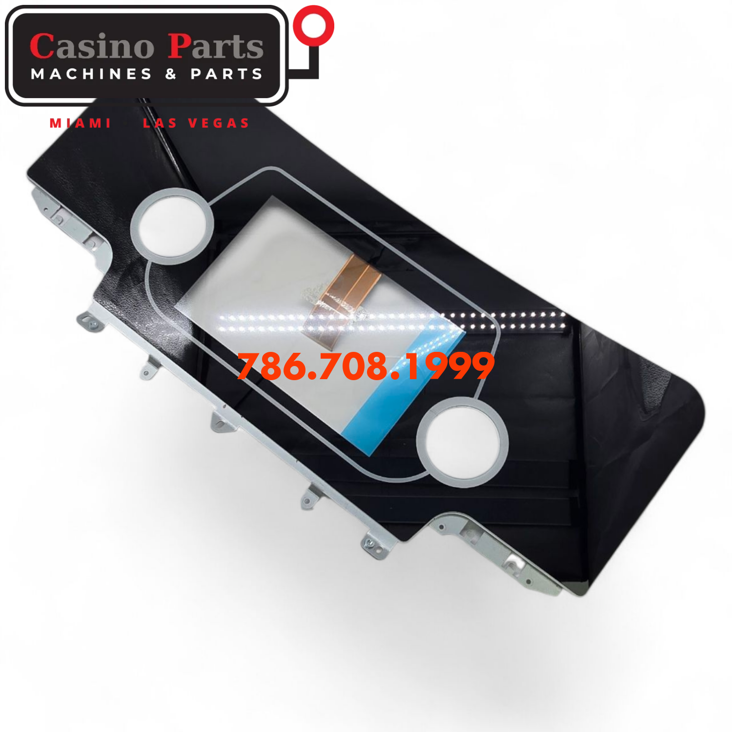 IGT Crystal Core Dual Touch sensor IDECK with two buttons