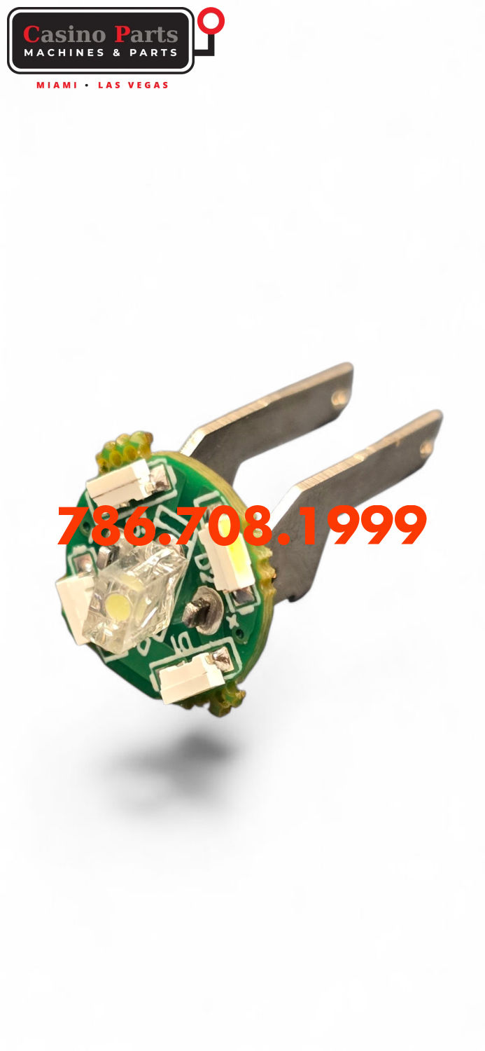 IGT Crystal iDeck Led bulb repplacement for Spin Button Ideck button