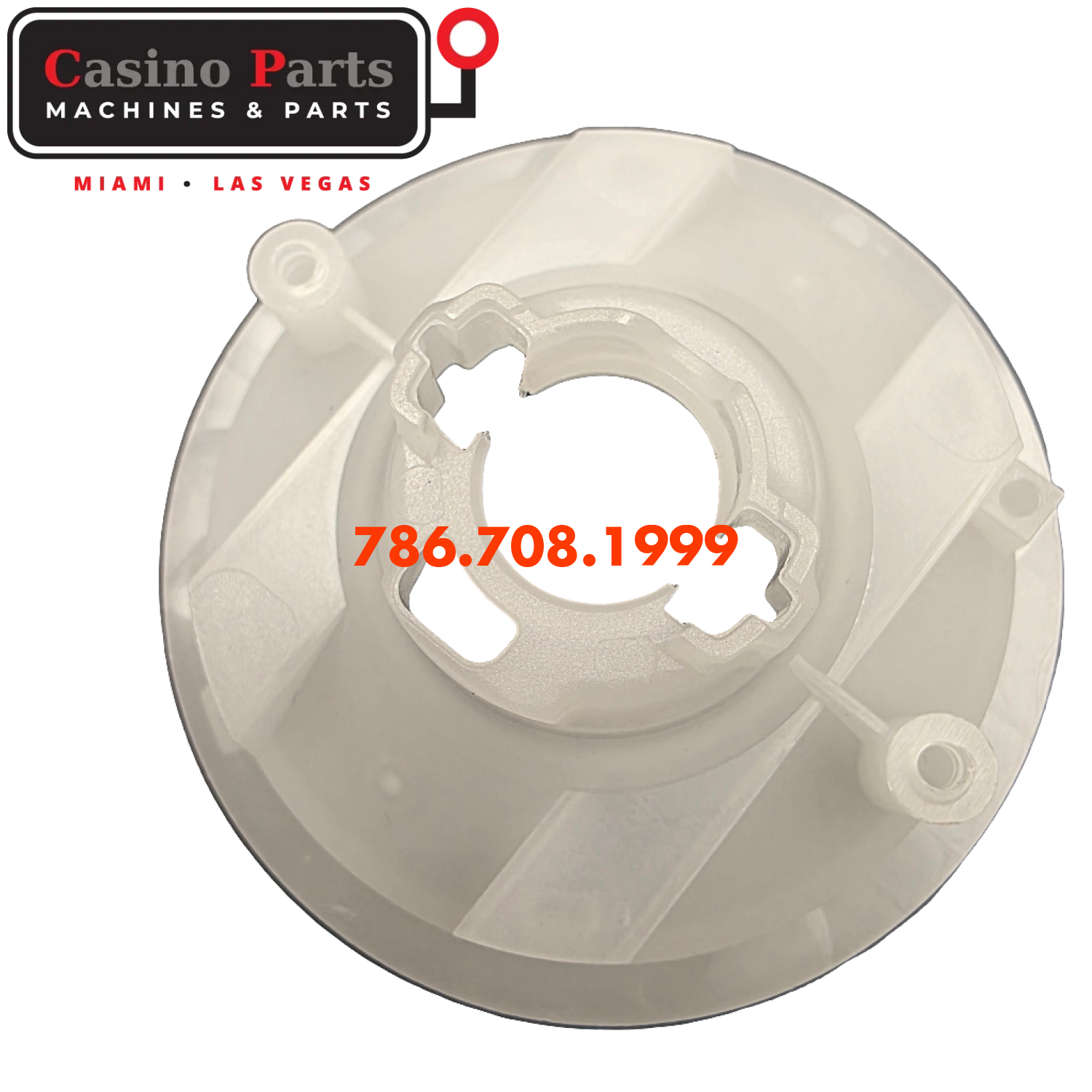 IGT Crystal Semi Trasparent Led Cover Button