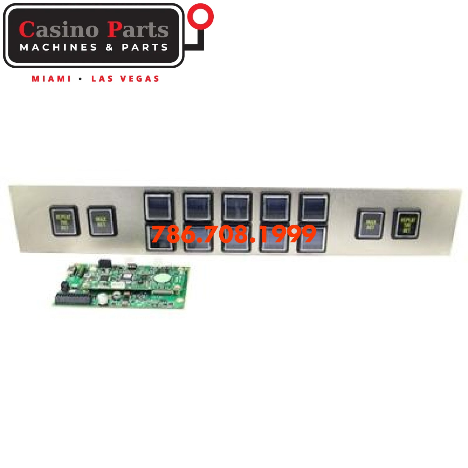 Dynamic Button Panel For Igt G22/g23 With Controller