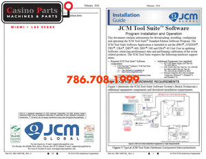 JCM Tool Suite Software Installation and Operation