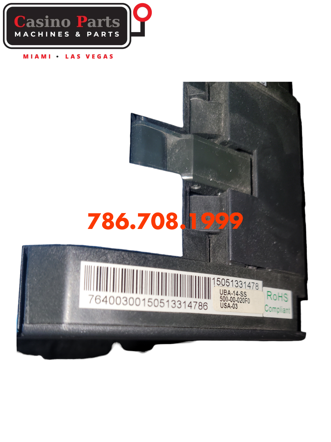 Jcm Uba - 14 Pin - Head Only Bill Validators