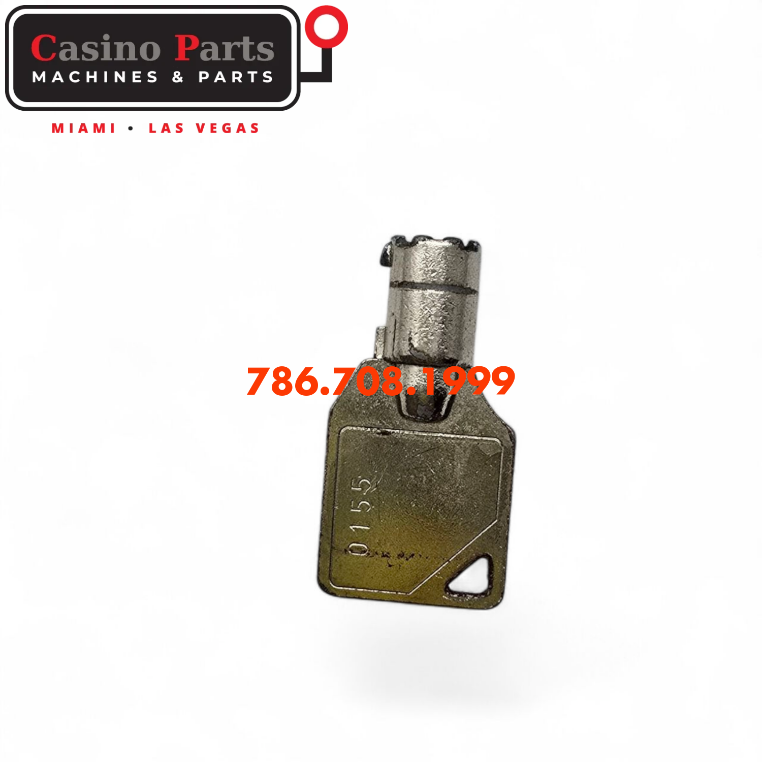 Key Round Barrel Code 0155 Key