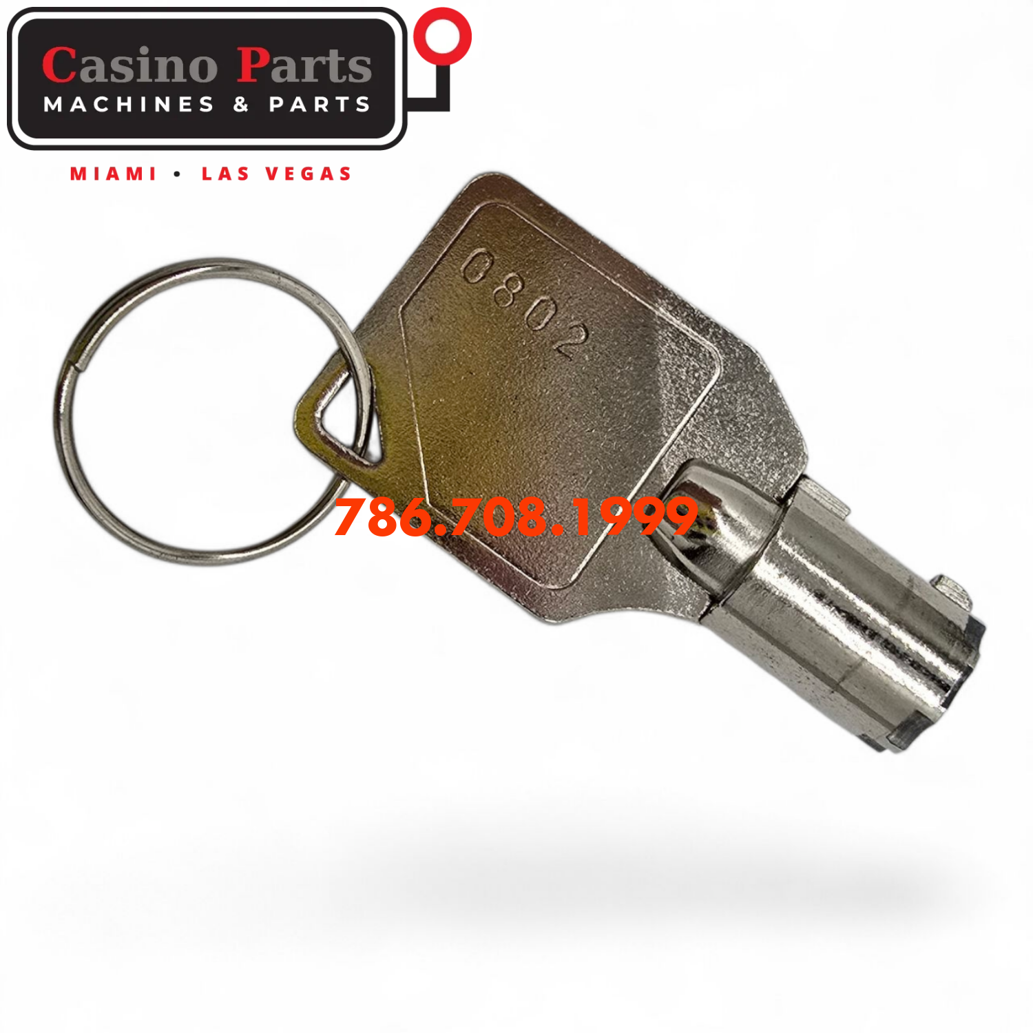 Key Round Barrel Code 0802 Key