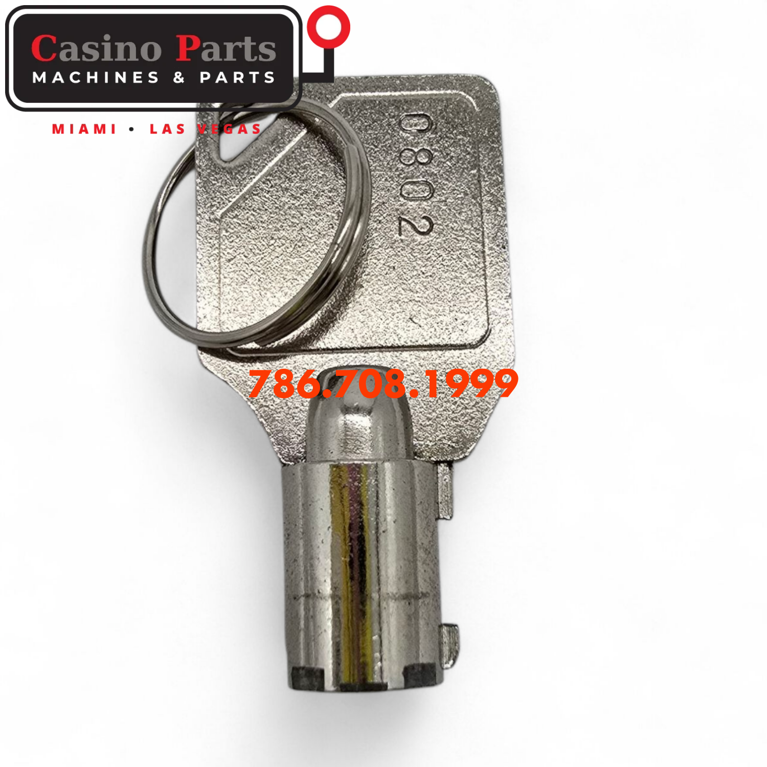 Key Round Barrel Code 0802 Key