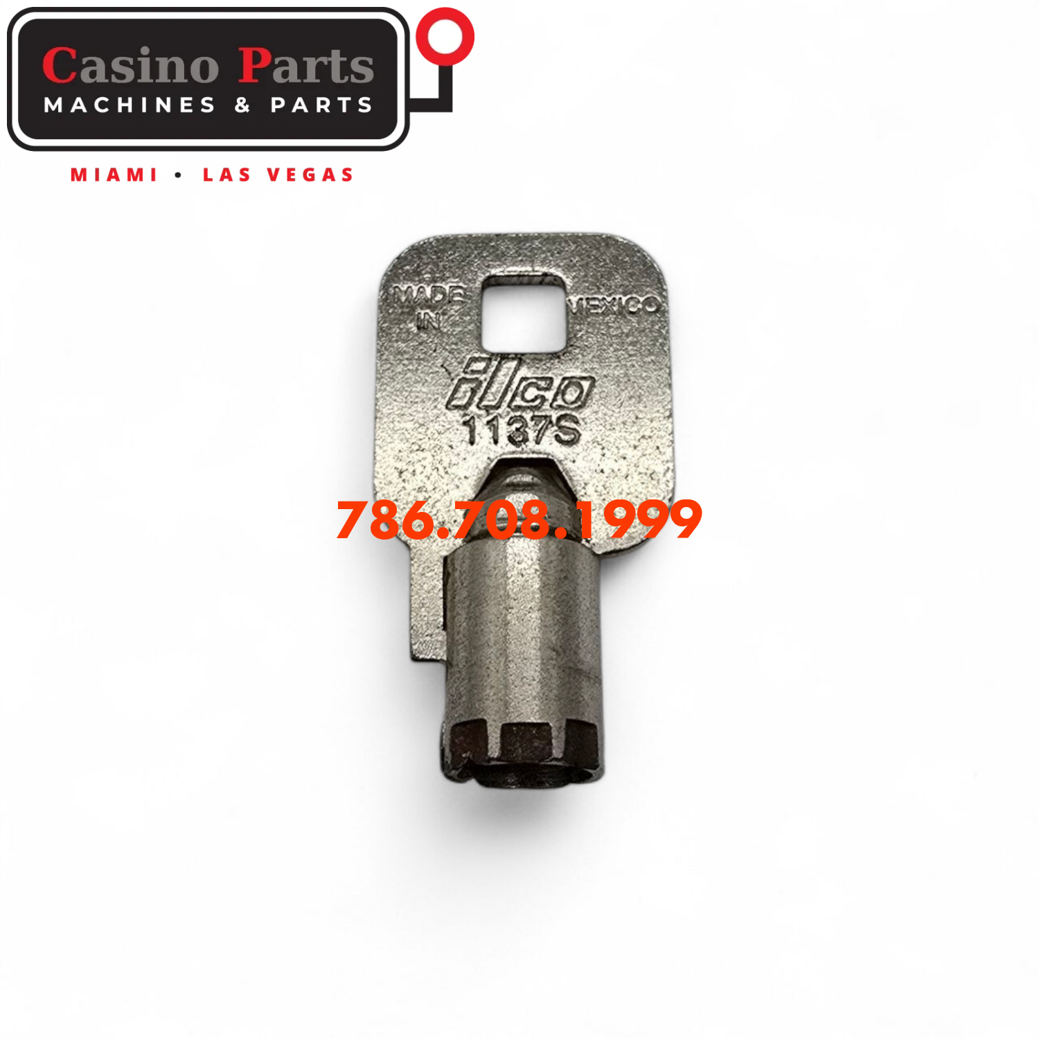 Key Round Barrel Code 1137S Key