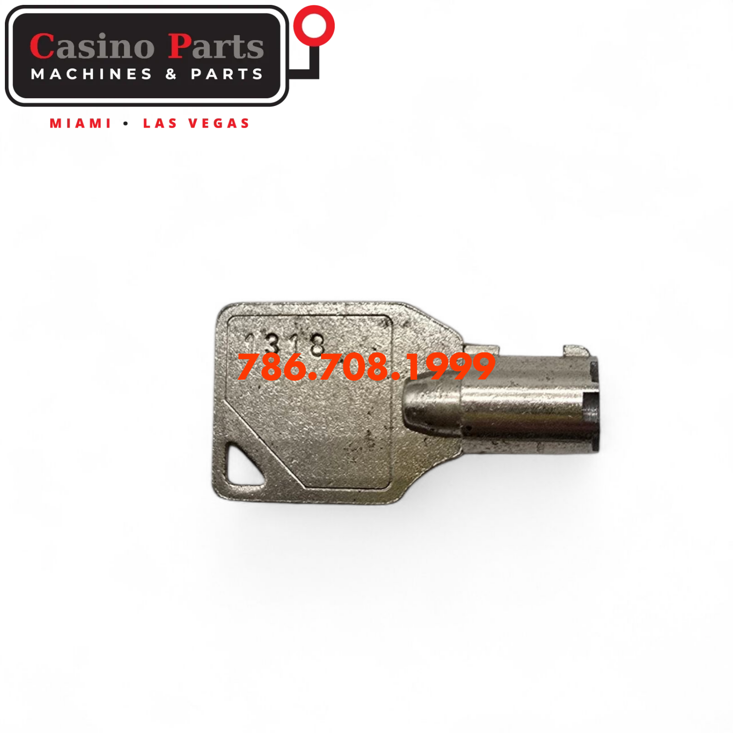 Key Round Barrel Code 1318 key
