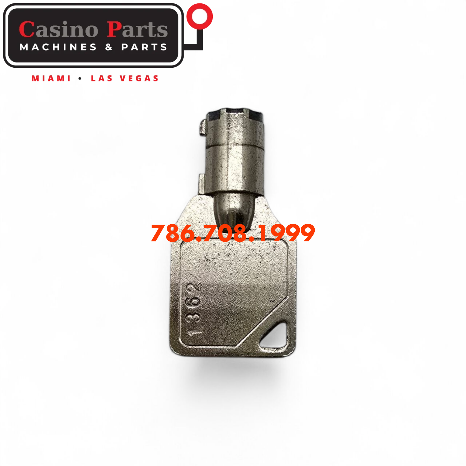Key Round Barrel Code 1362 Key
