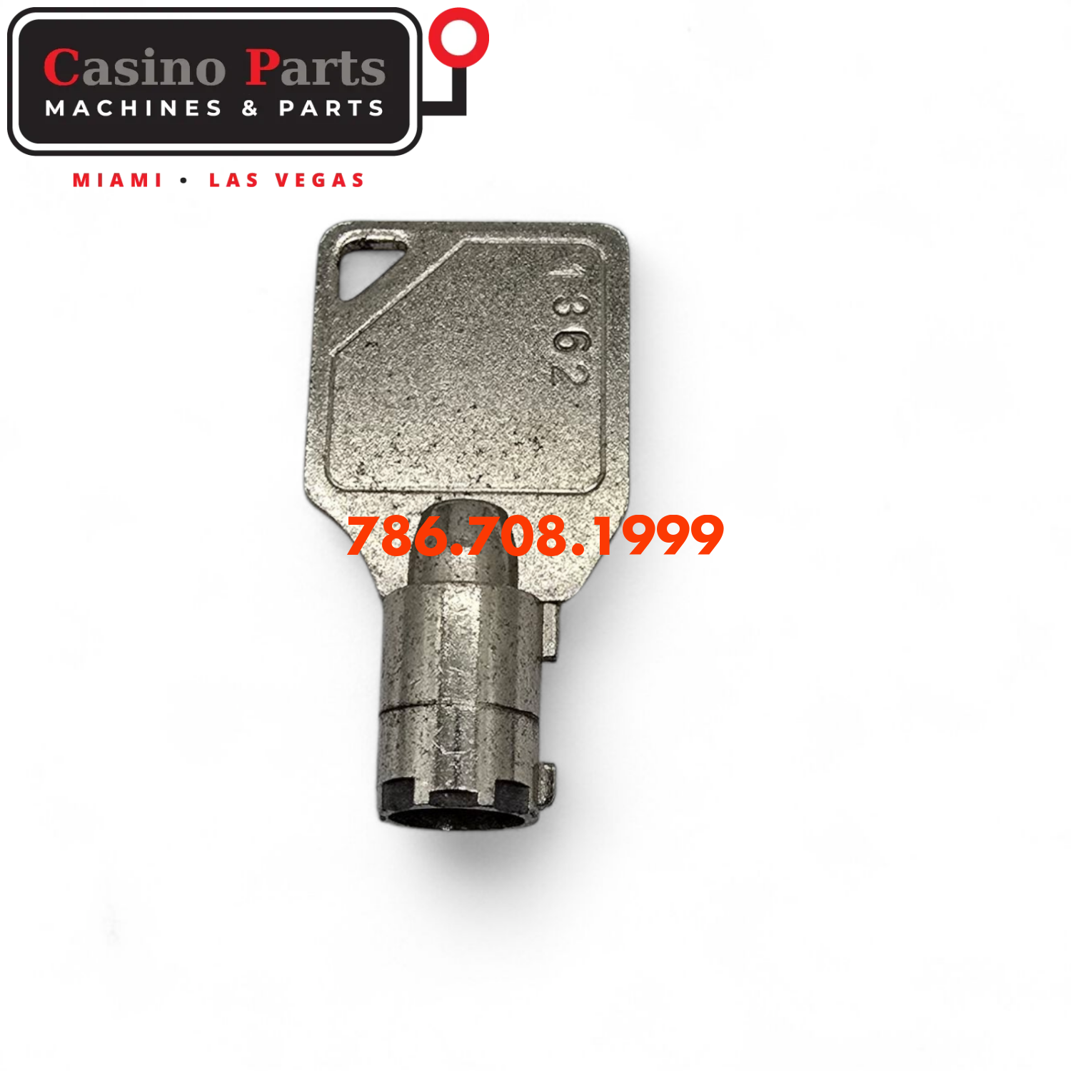 Key Round Barrel Code 1362 Key