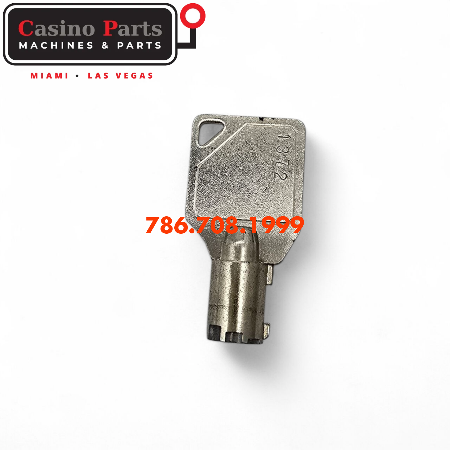 Key Round Barrel Code 1372 Key