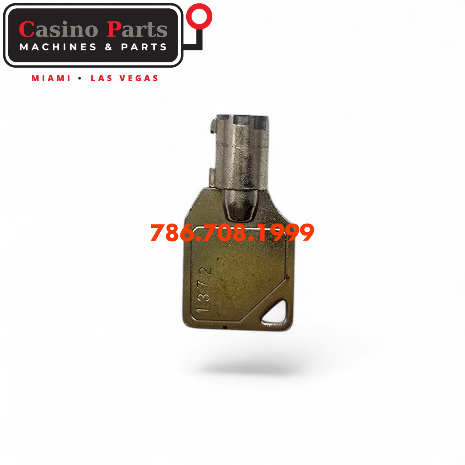 Key Round Barrel Code 1372 Key