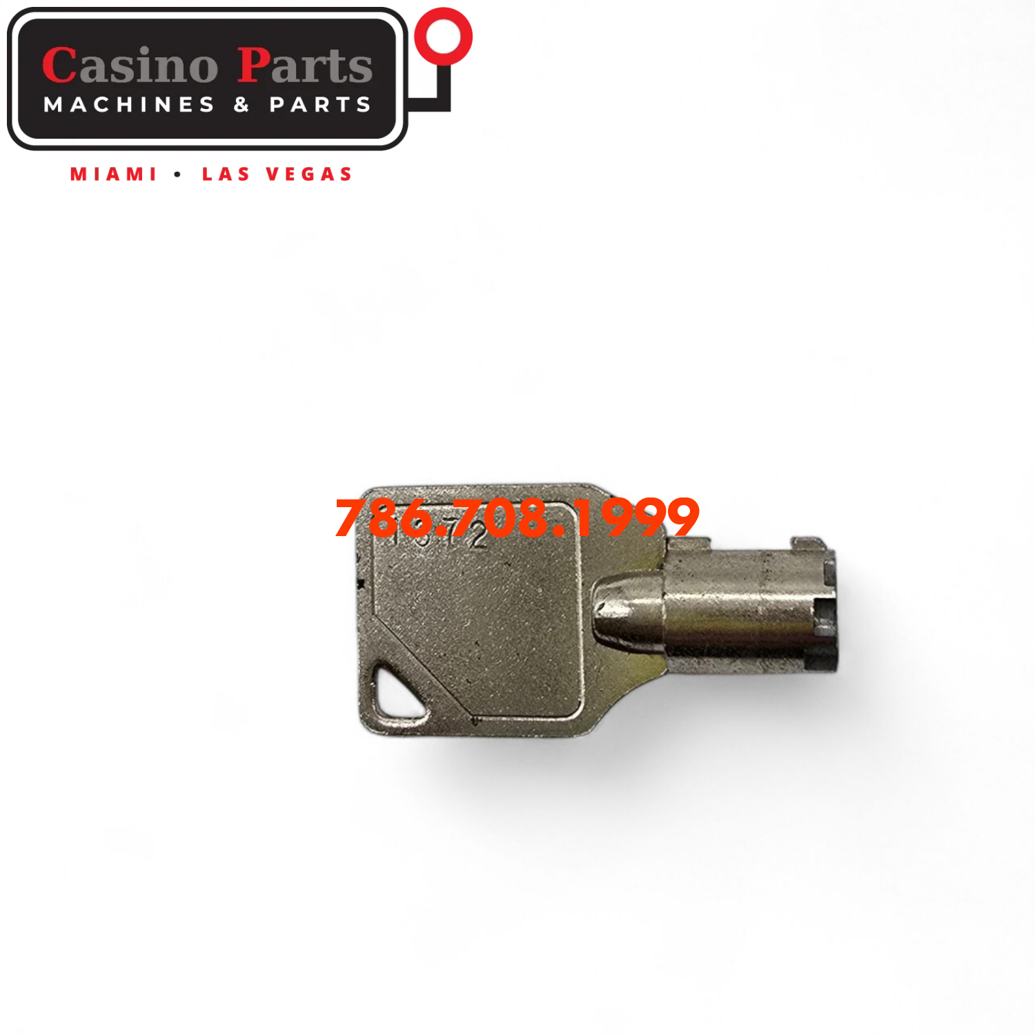 Key Round Barrel Code 1372 Key