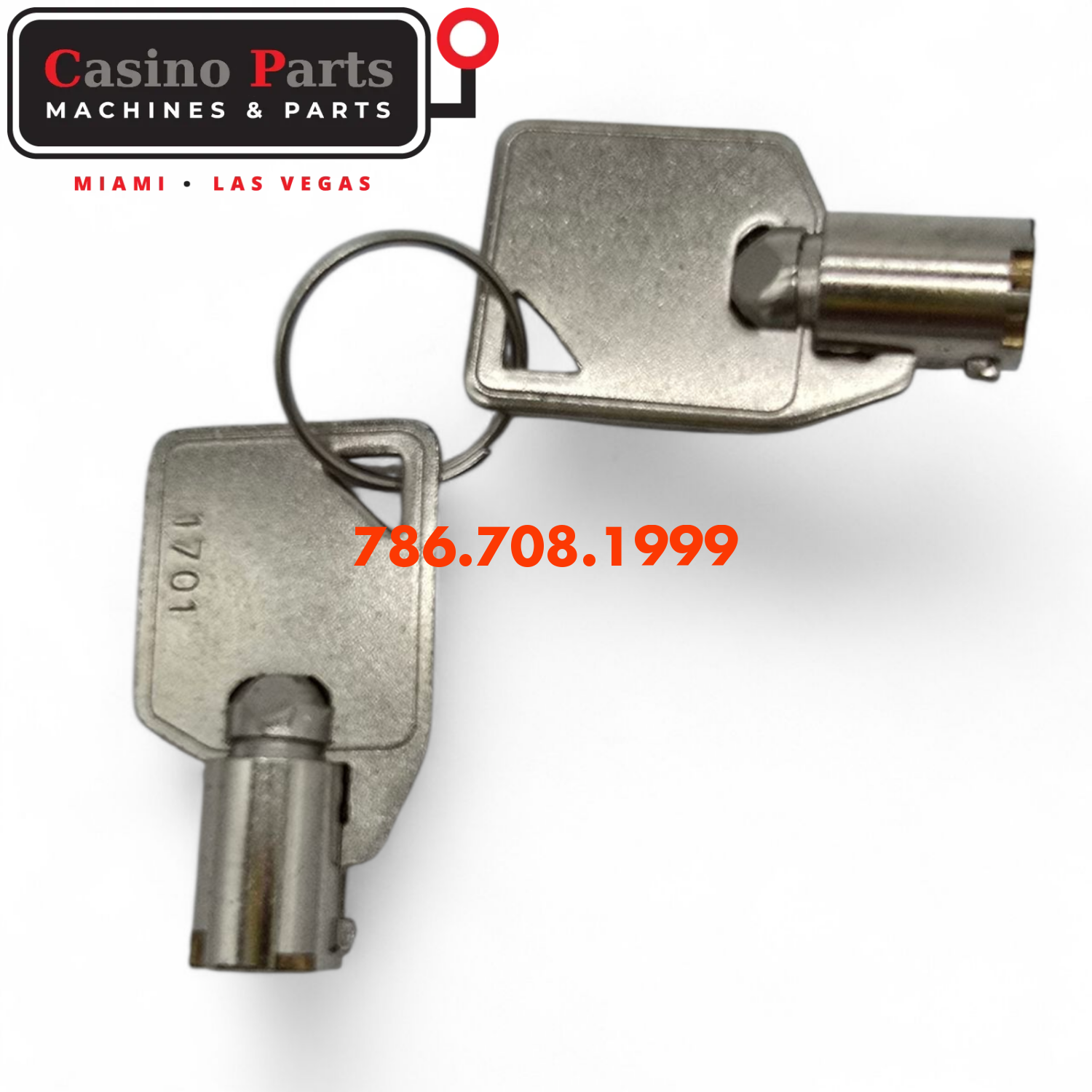 Key Round Barrel Code 1701 Key