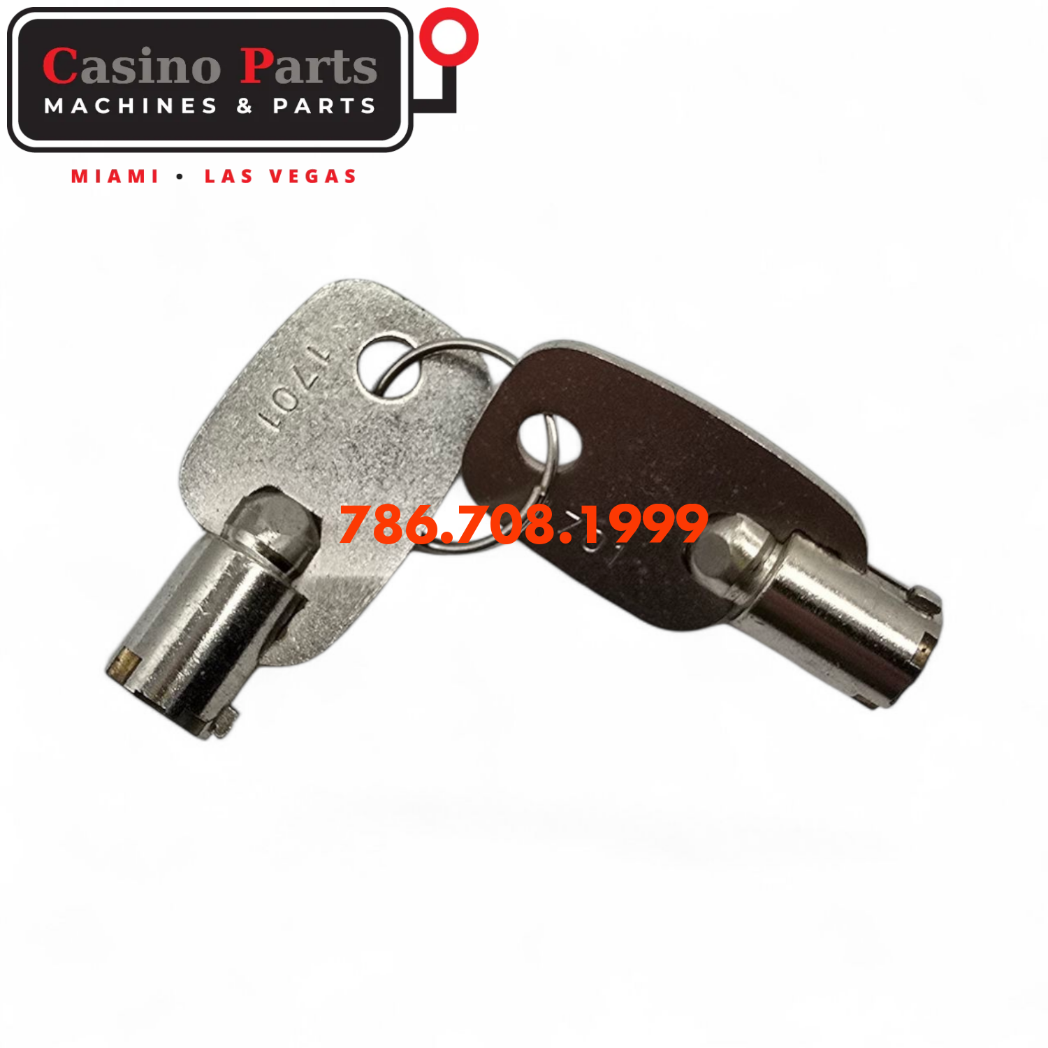 Key Round Barrel Code 1701 Key