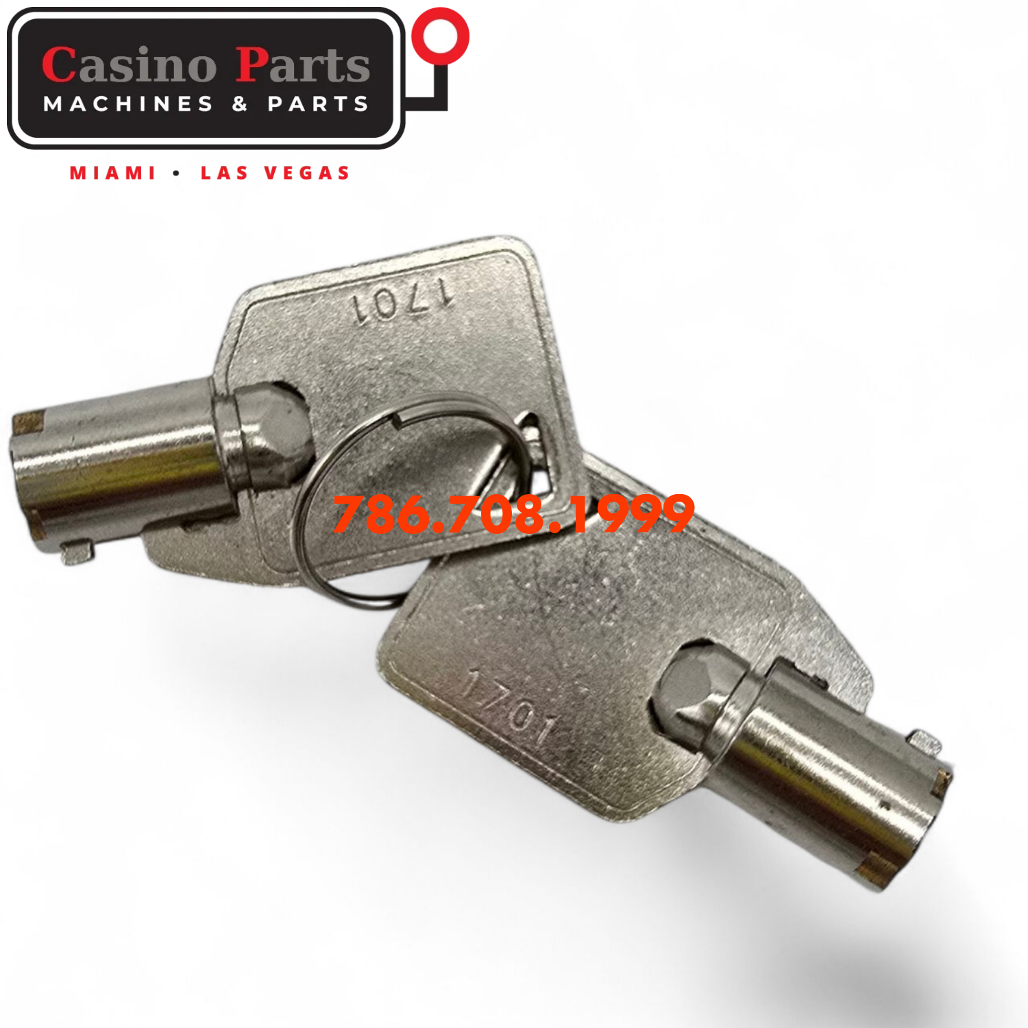 Key Round Barrel Code 1701 Key