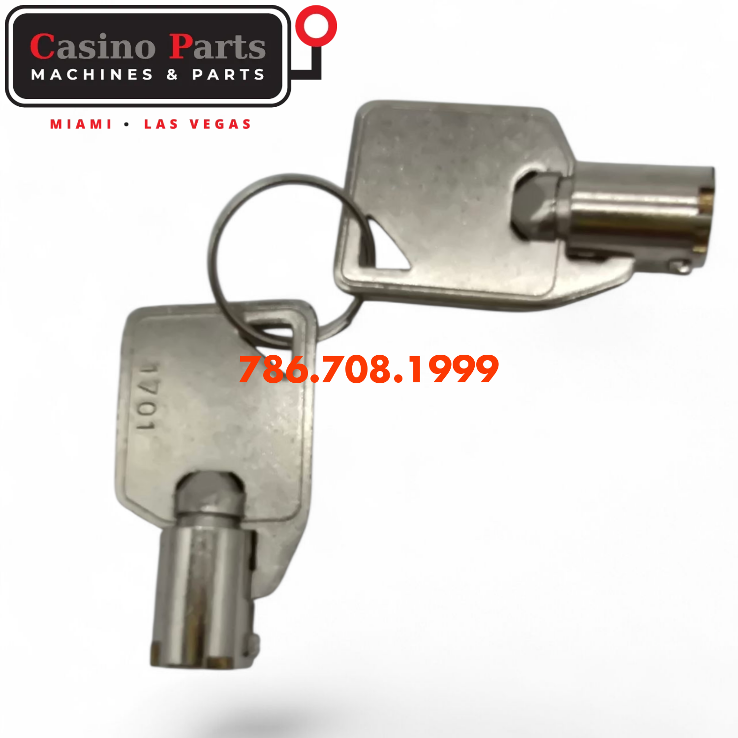 Key Round Barrel Code 1701 Key